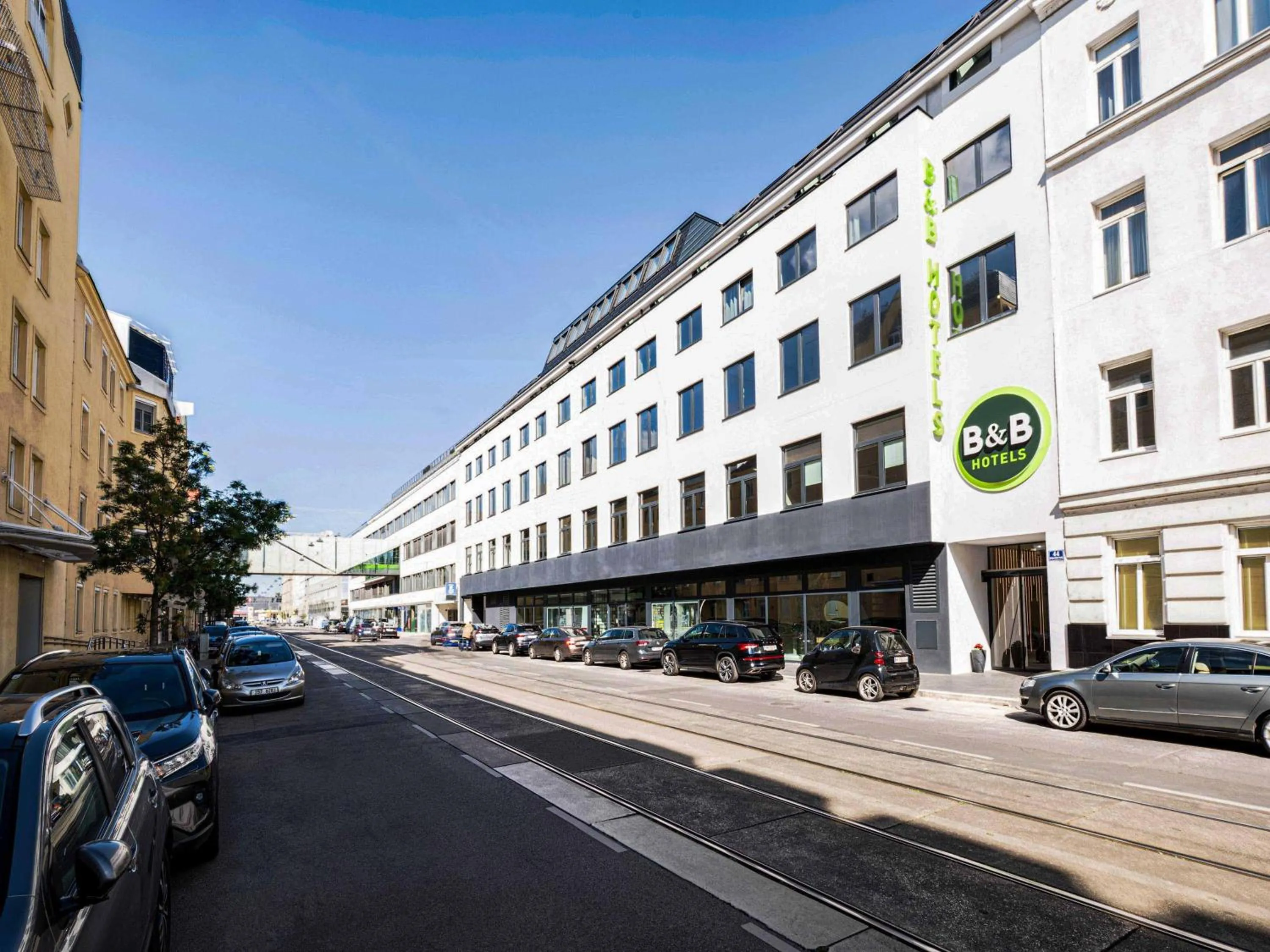 Property building in B&B HOTEL Wien-Heiligenstadt