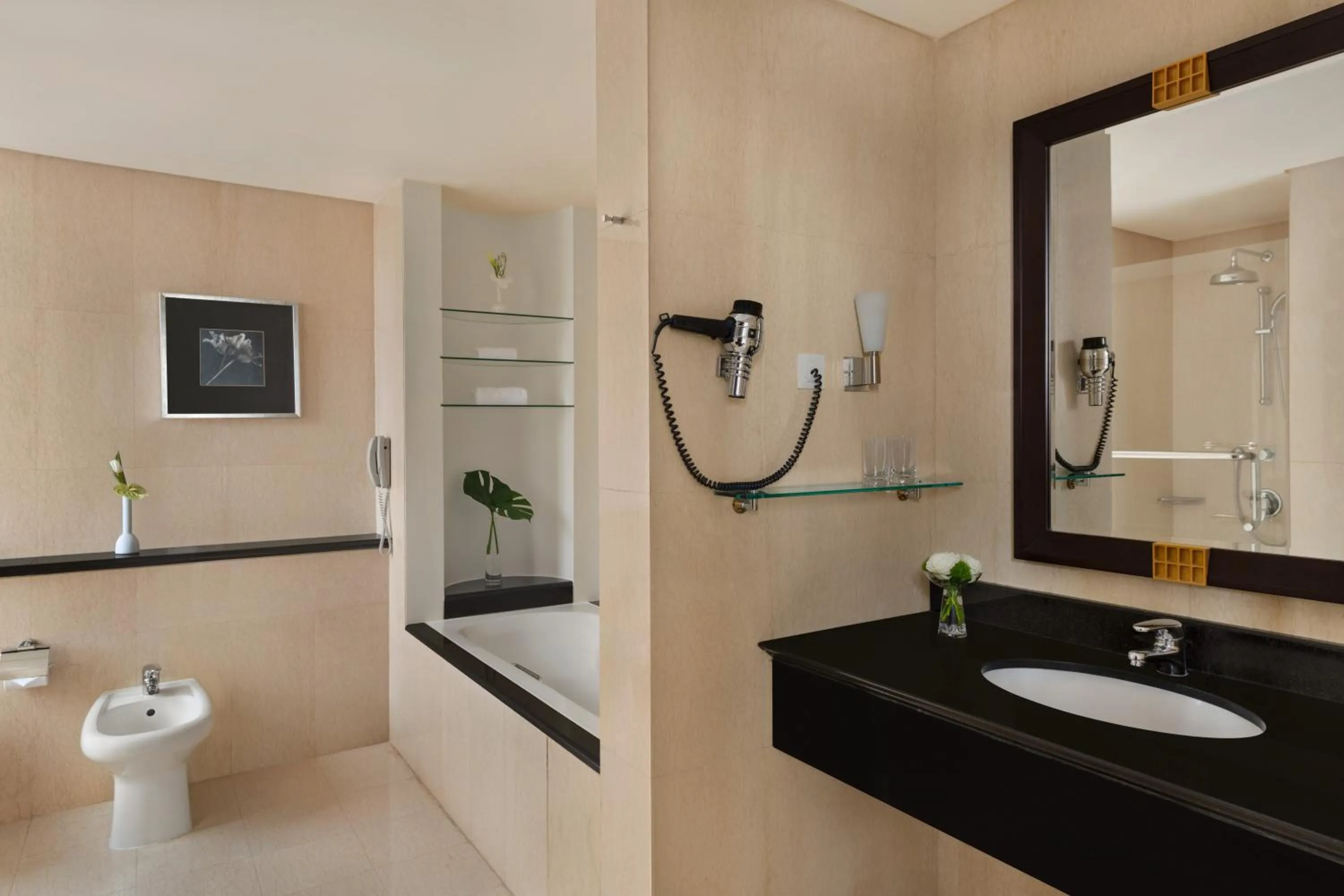 Bathroom in Shangri-La Apartments