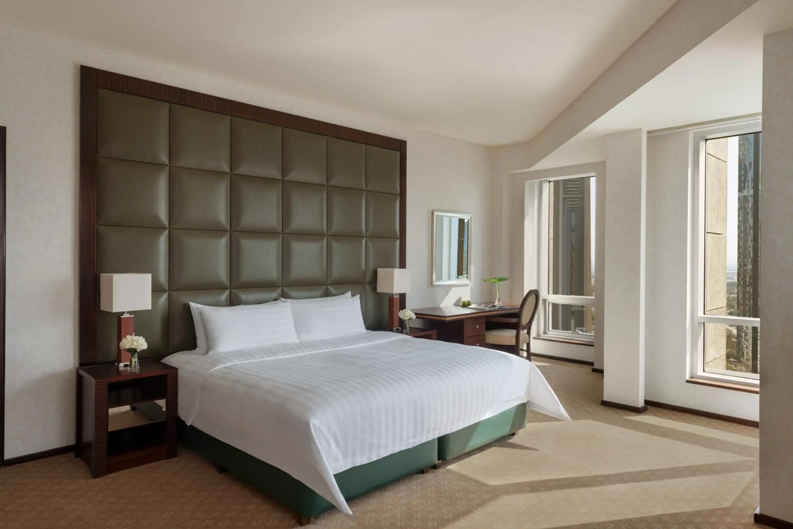 Two- Bedroom Apartment with City View in Shangri-La Apartments Two- Bedroom Apartment with City View in Shangri-La Apartments