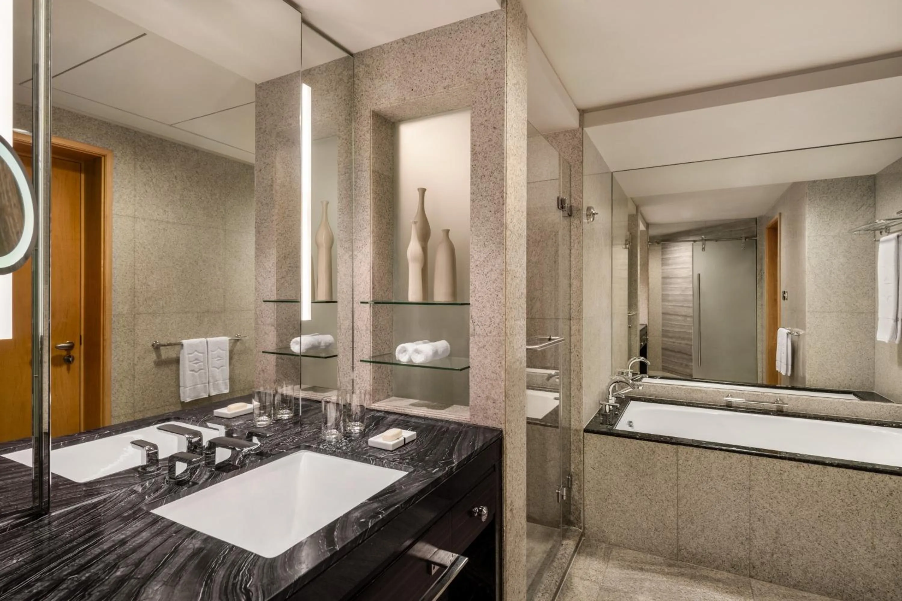 Bathroom in Shangri-La Apartments