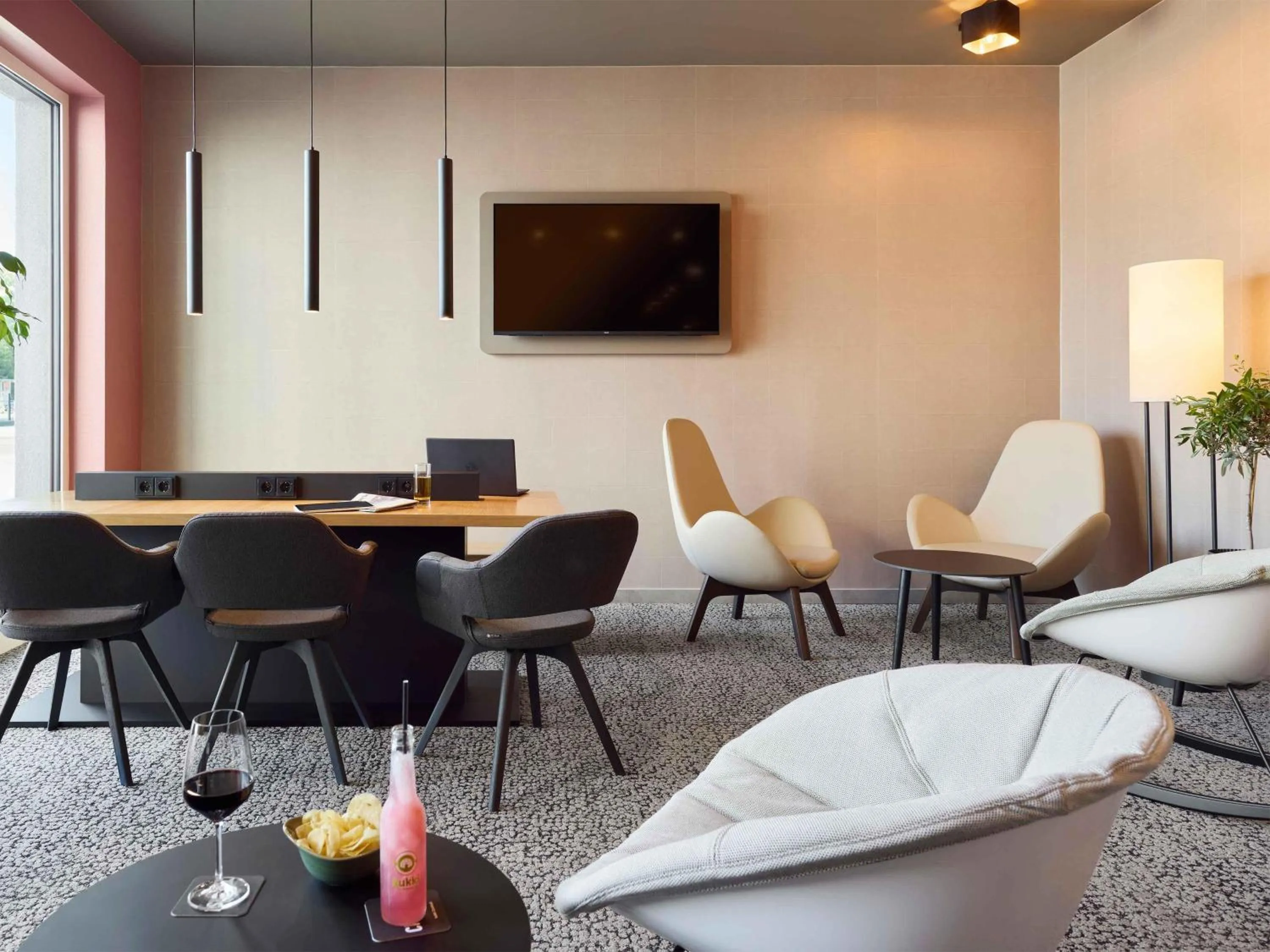 Lobby or reception in B&B HOTEL Emmerich