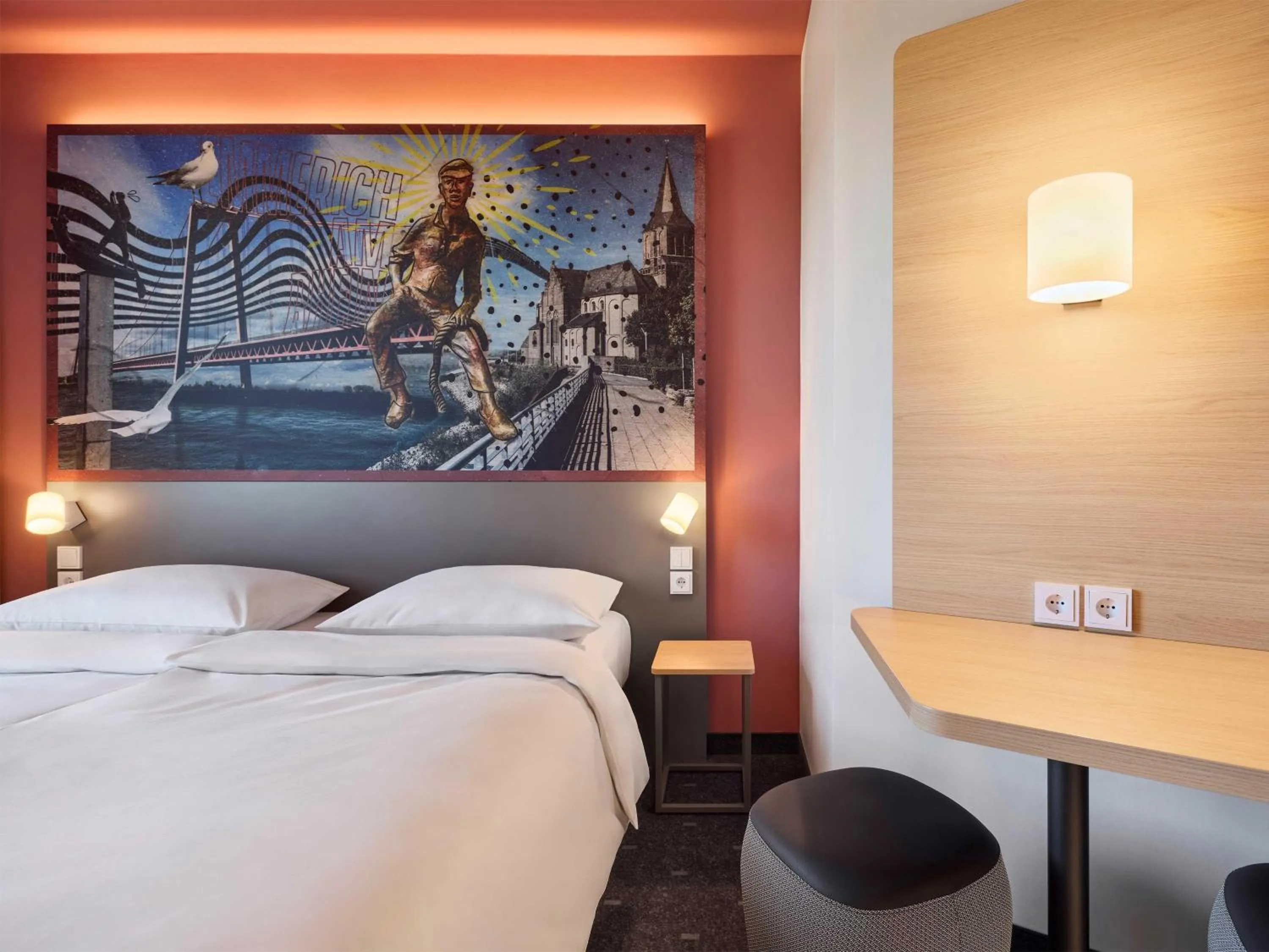 Photo of the whole room, Bed in B&B HOTEL Emmerich