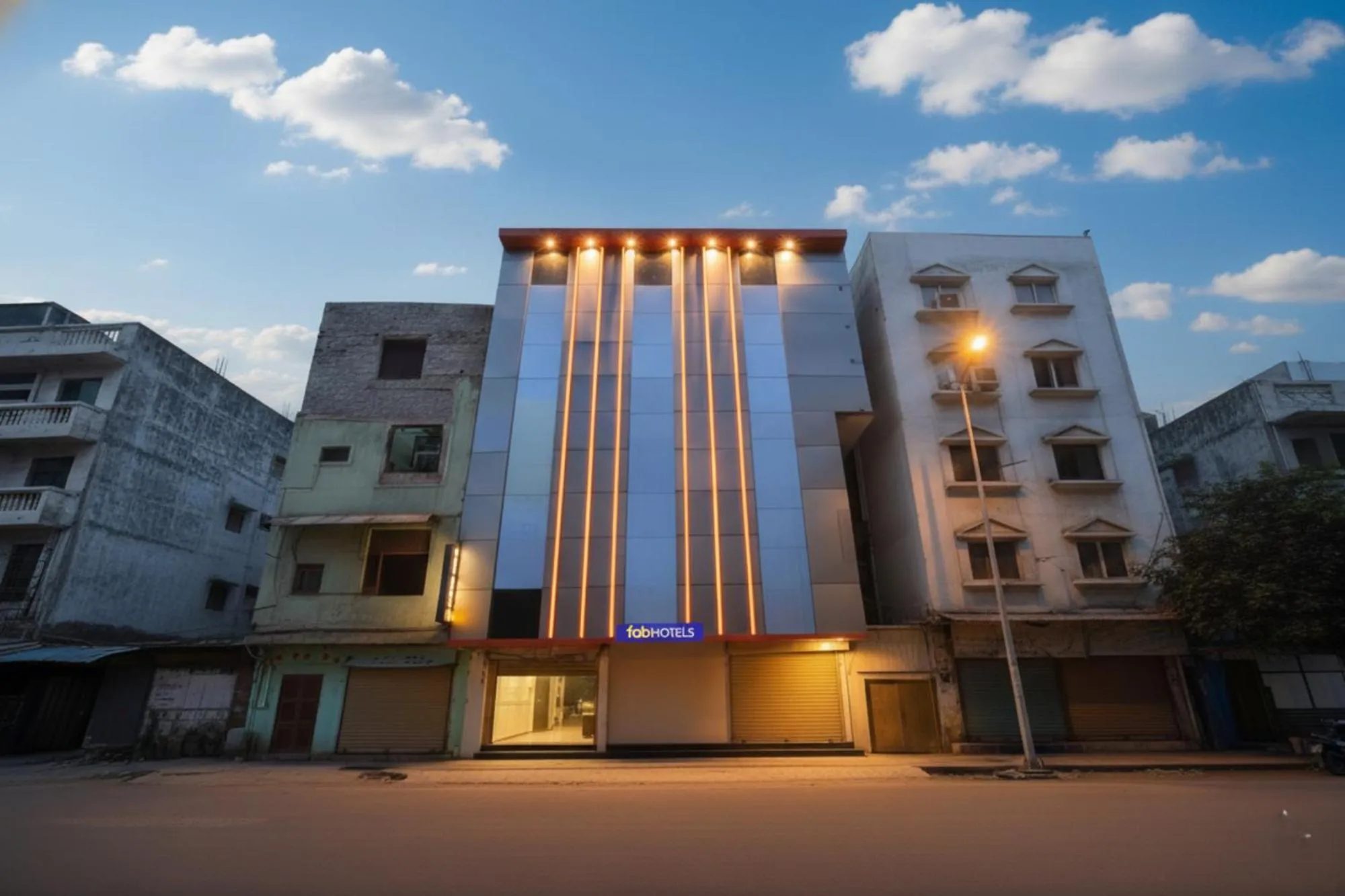 Facade/entrance in Via Blue Bell