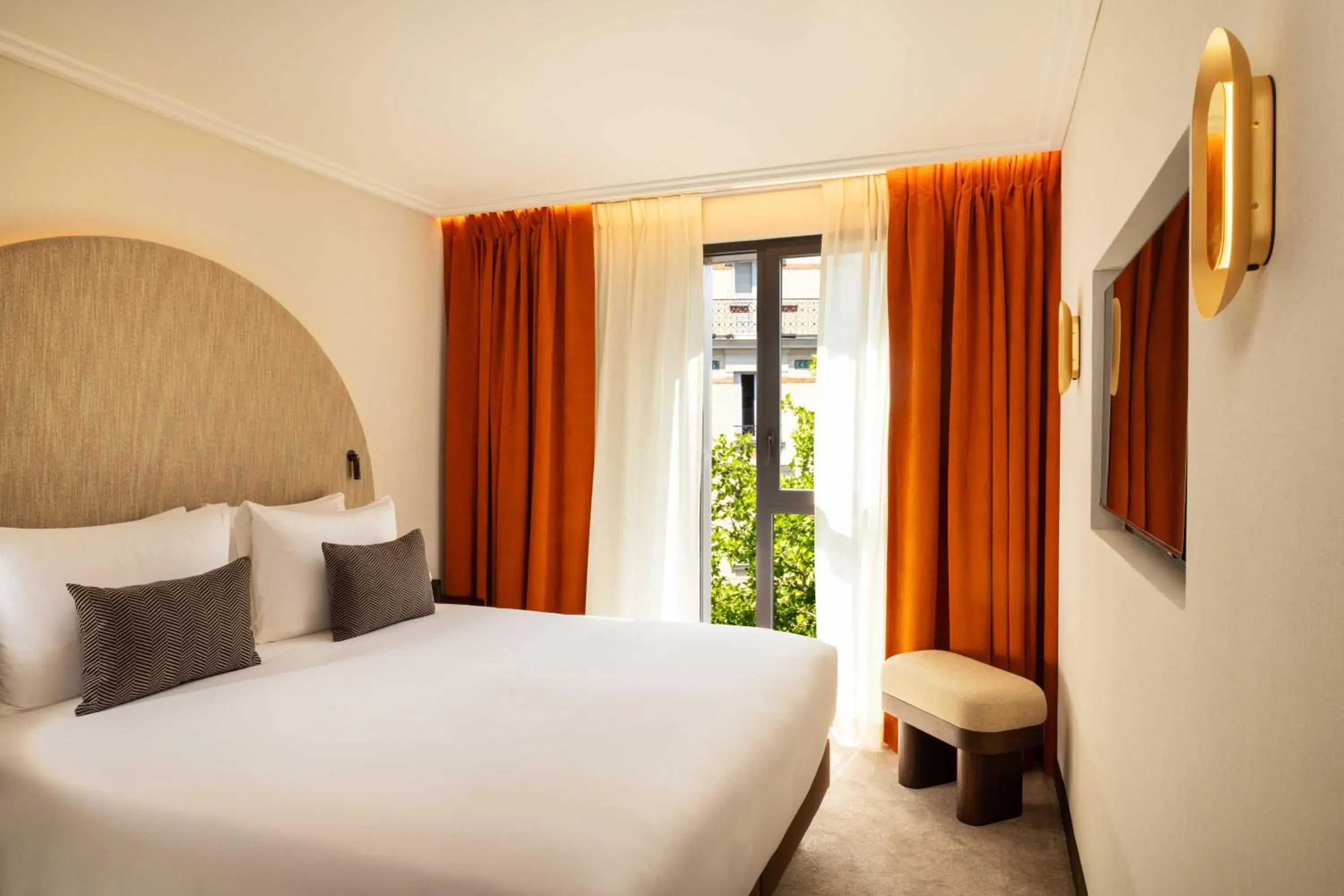 Bed in Belinda Hôtel & Spa Bed in Belinda Hôtel & Spa