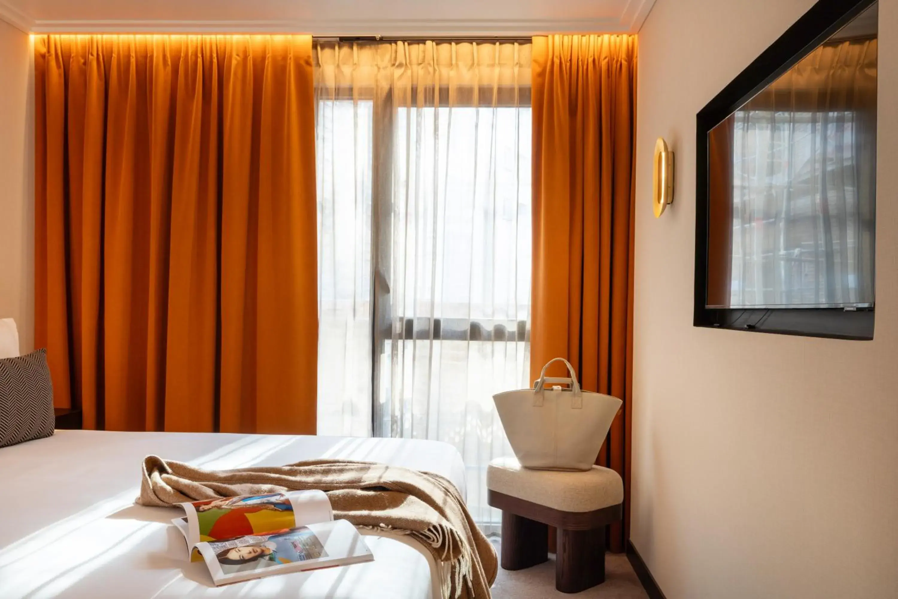 Bedroom, Bed in Belinda Hôtel & Spa Bedroom, Bed in Belinda Hôtel & Spa