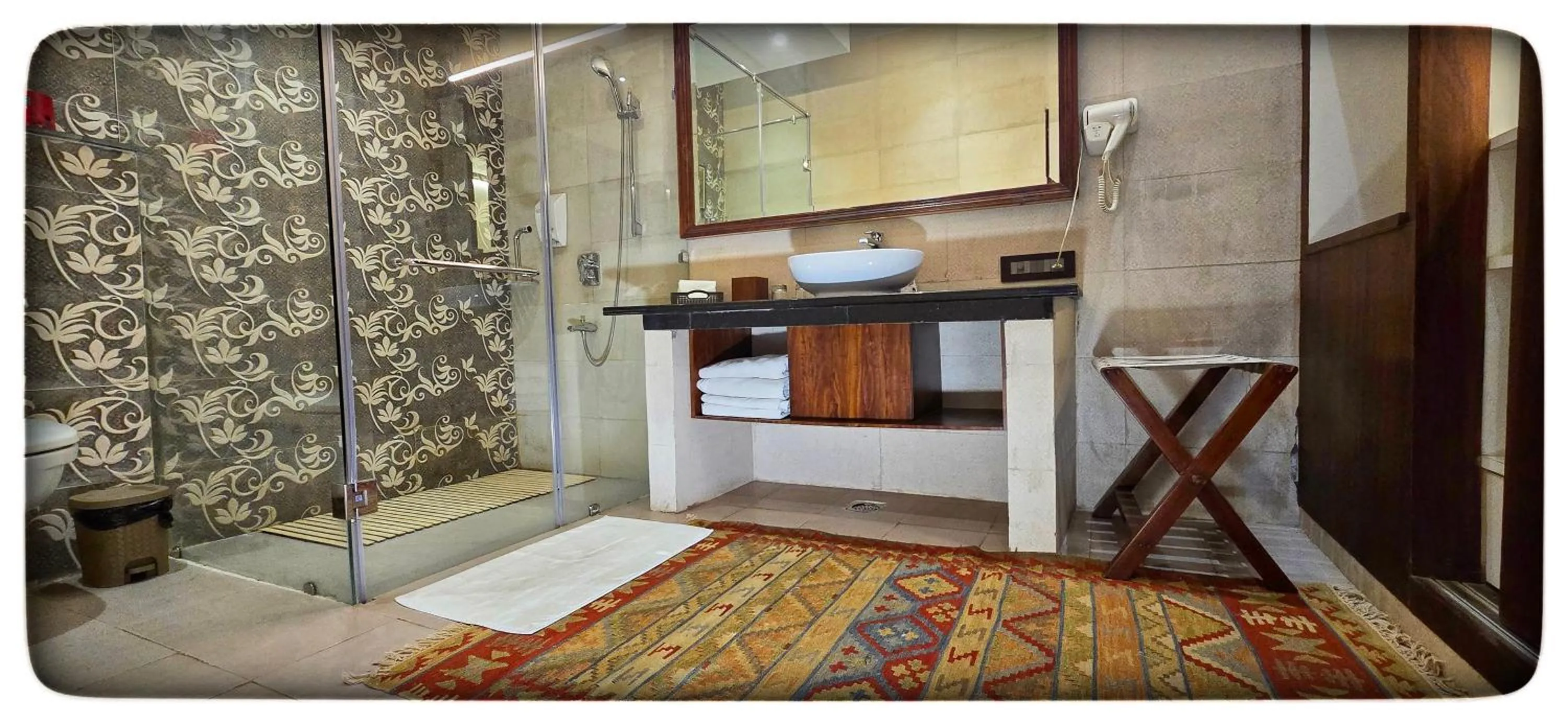 Bathroom in Shaheen Bagh - A Luxury Boutique Resort & Spa