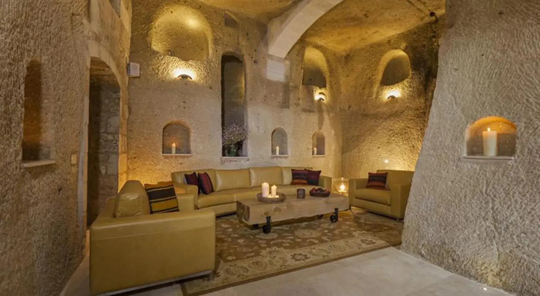 Living room in Exedra Cappadocia Living room in Exedra Cappadocia