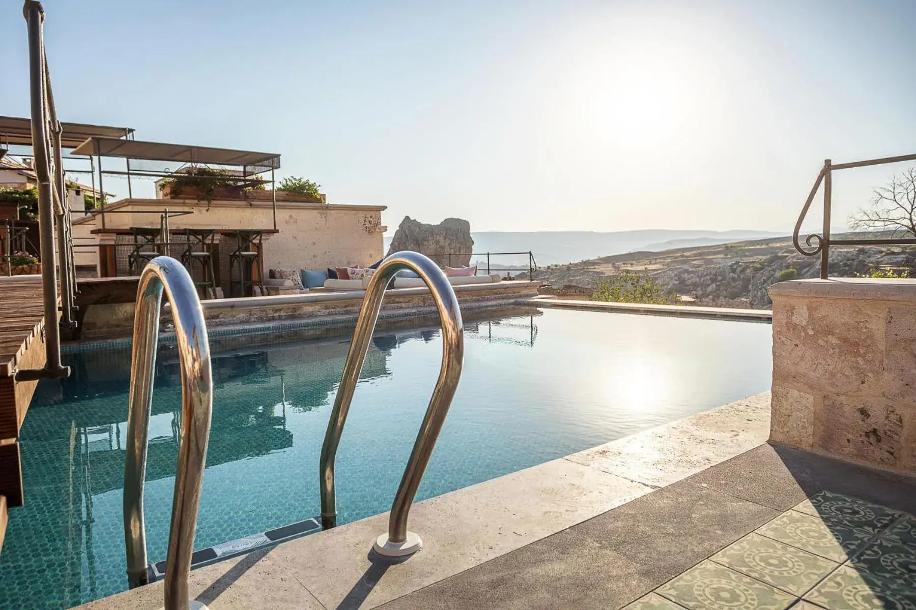 Swimming pool in Exedra Cappadocia Swimming pool in Exedra Cappadocia