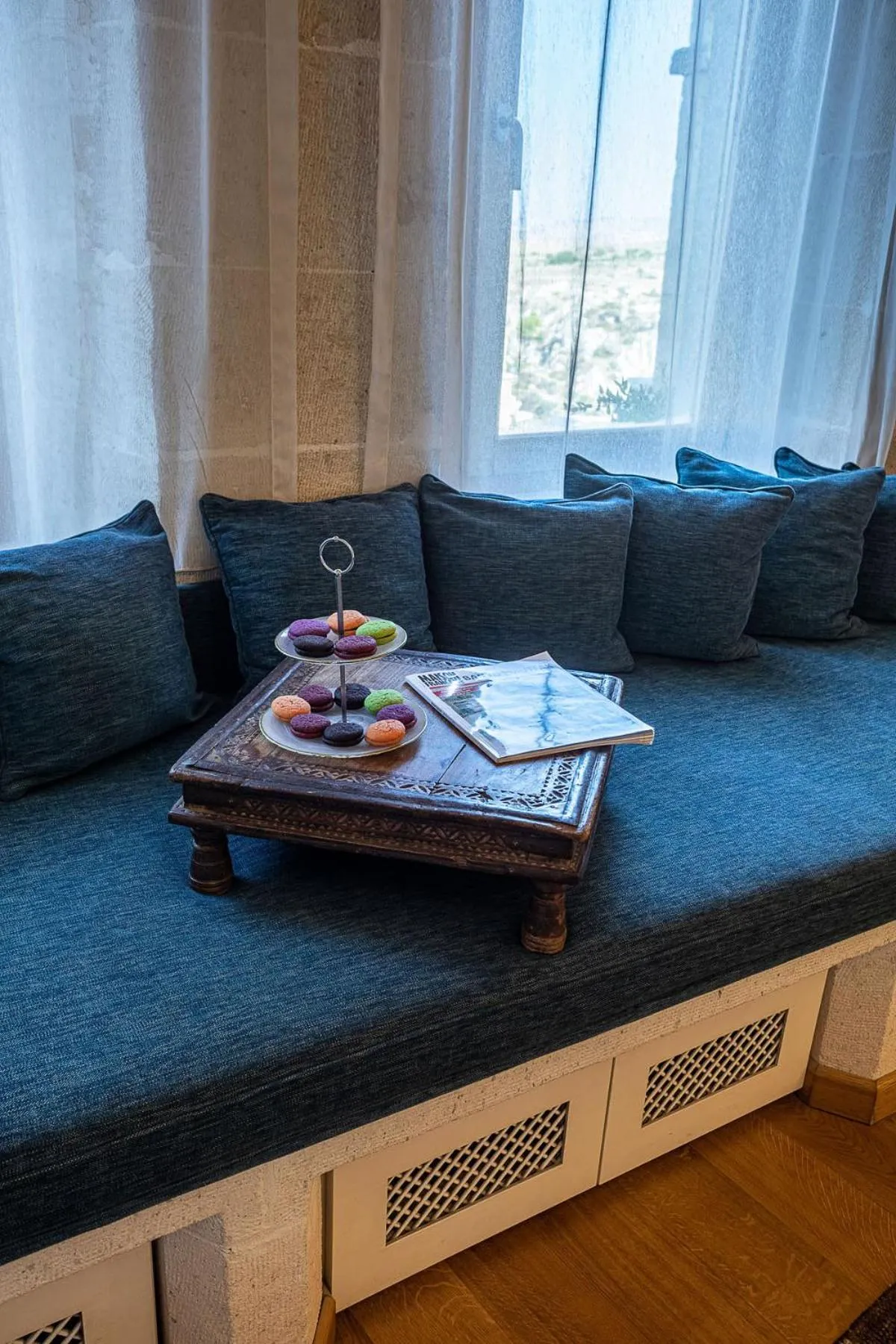 Seating area in Exedra Cappadocia
