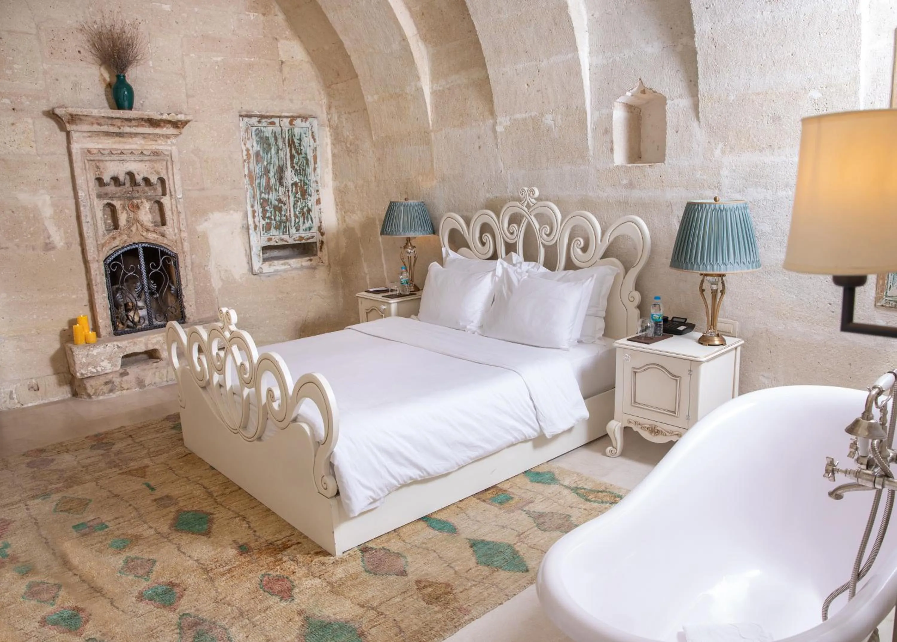 Bedroom, Bed in Exedra Cappadocia