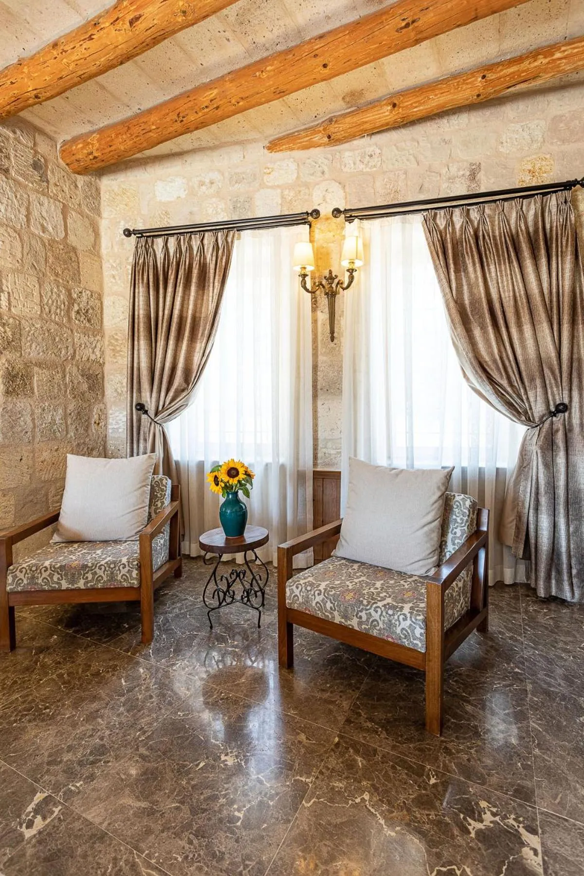 Seating area in Exedra Cappadocia