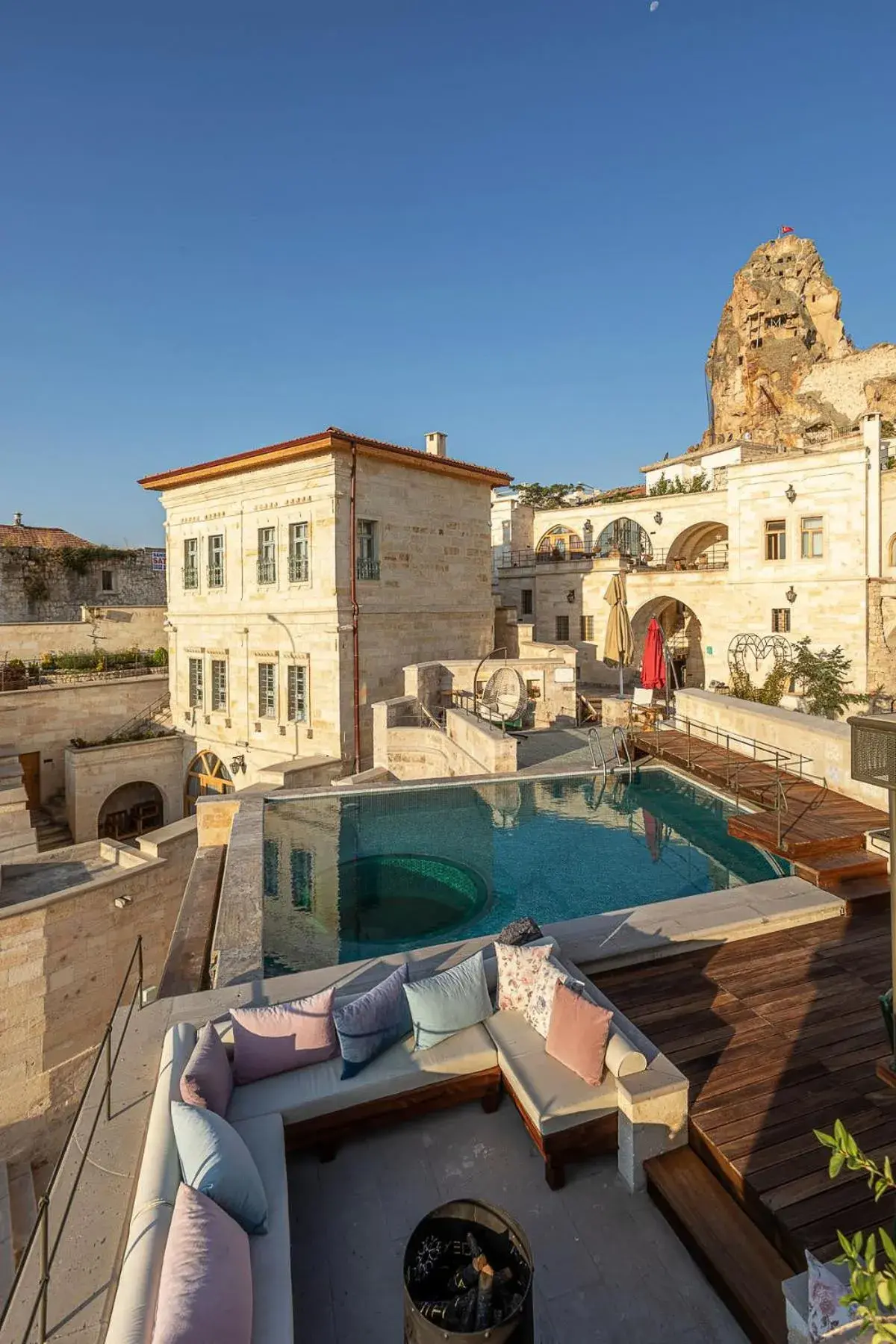 Swimming pool in Exedra Cappadocia Swimming pool in Exedra Cappadocia