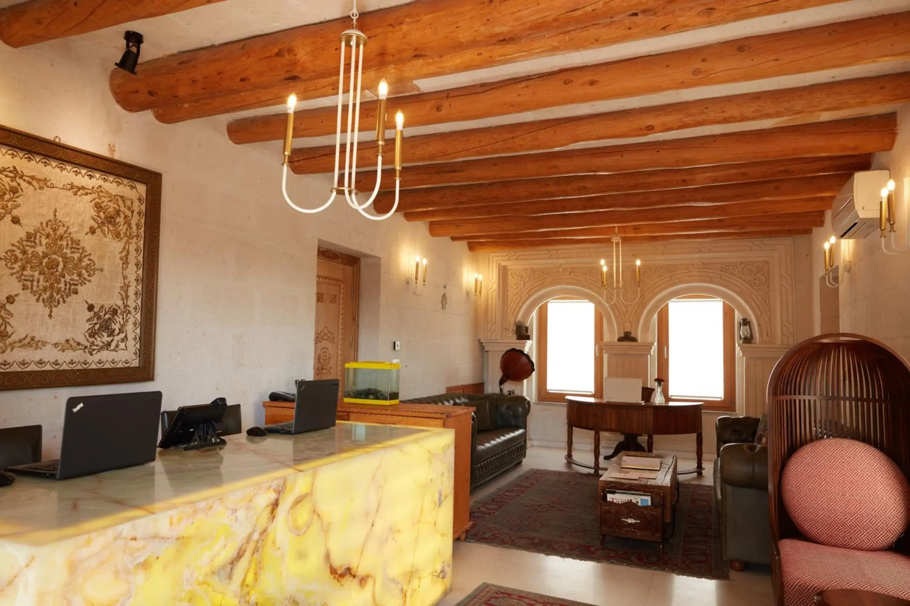 Lobby or reception in Exedra Cappadocia Lobby or reception in Exedra Cappadocia