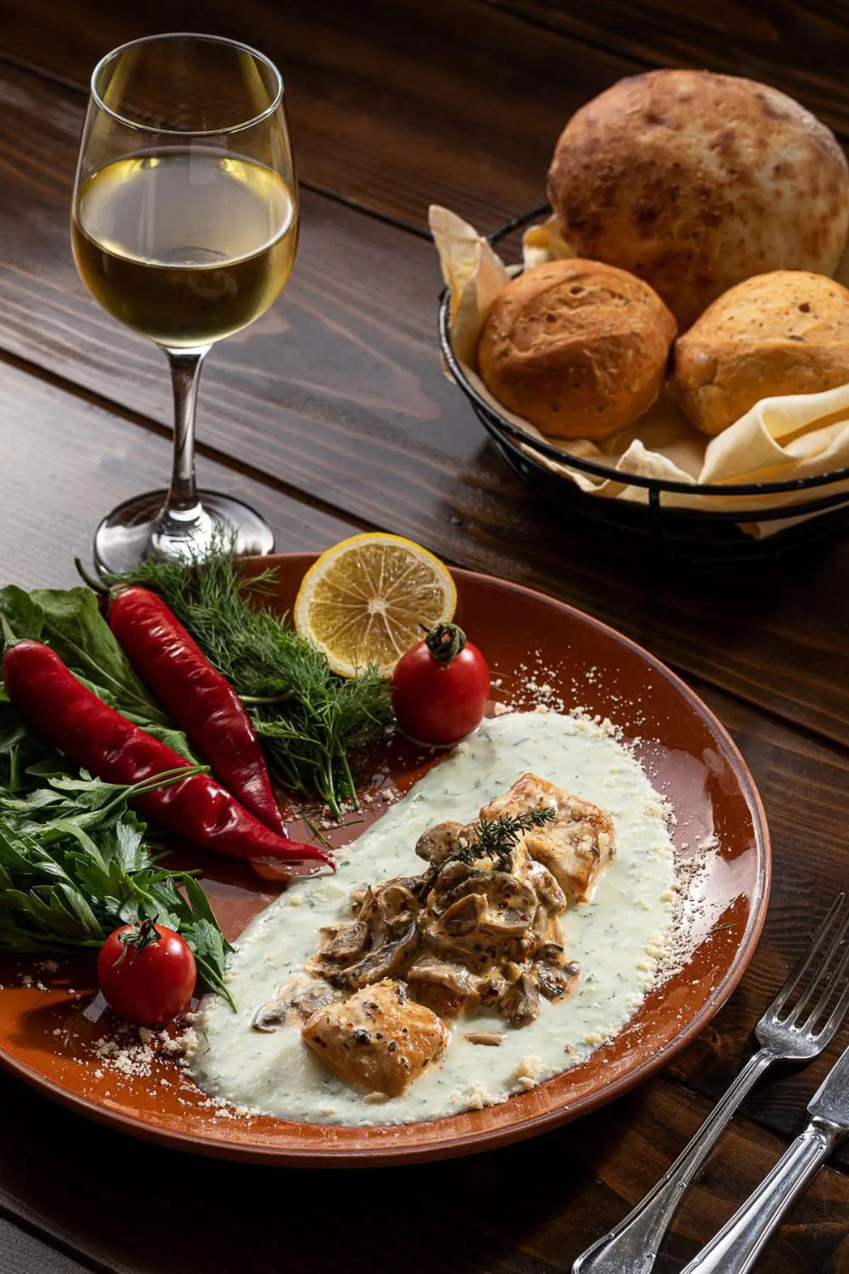 Food and drinks in Exedra Cappadocia