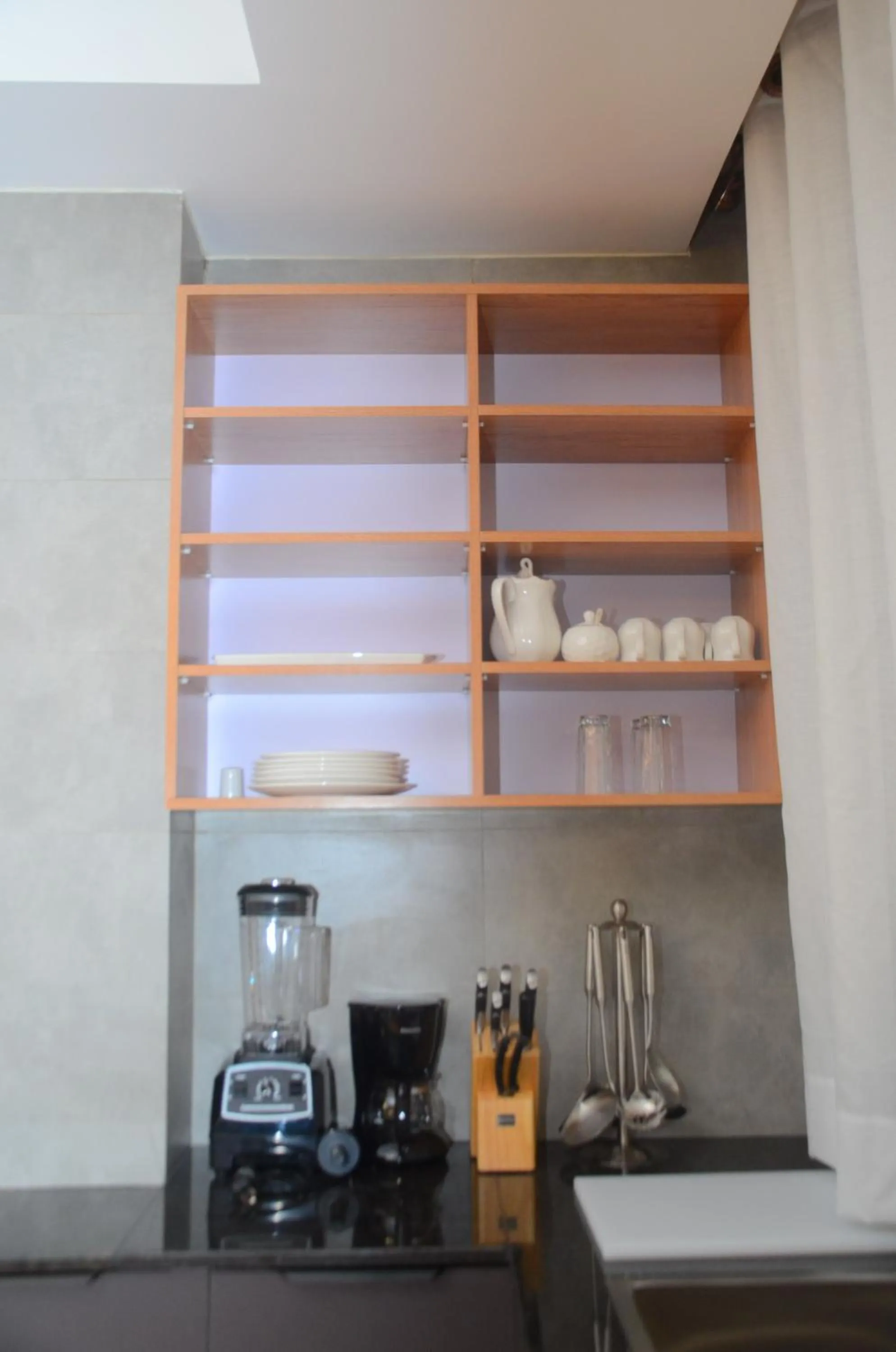 kitchen in Victory Villa Apartment hotel