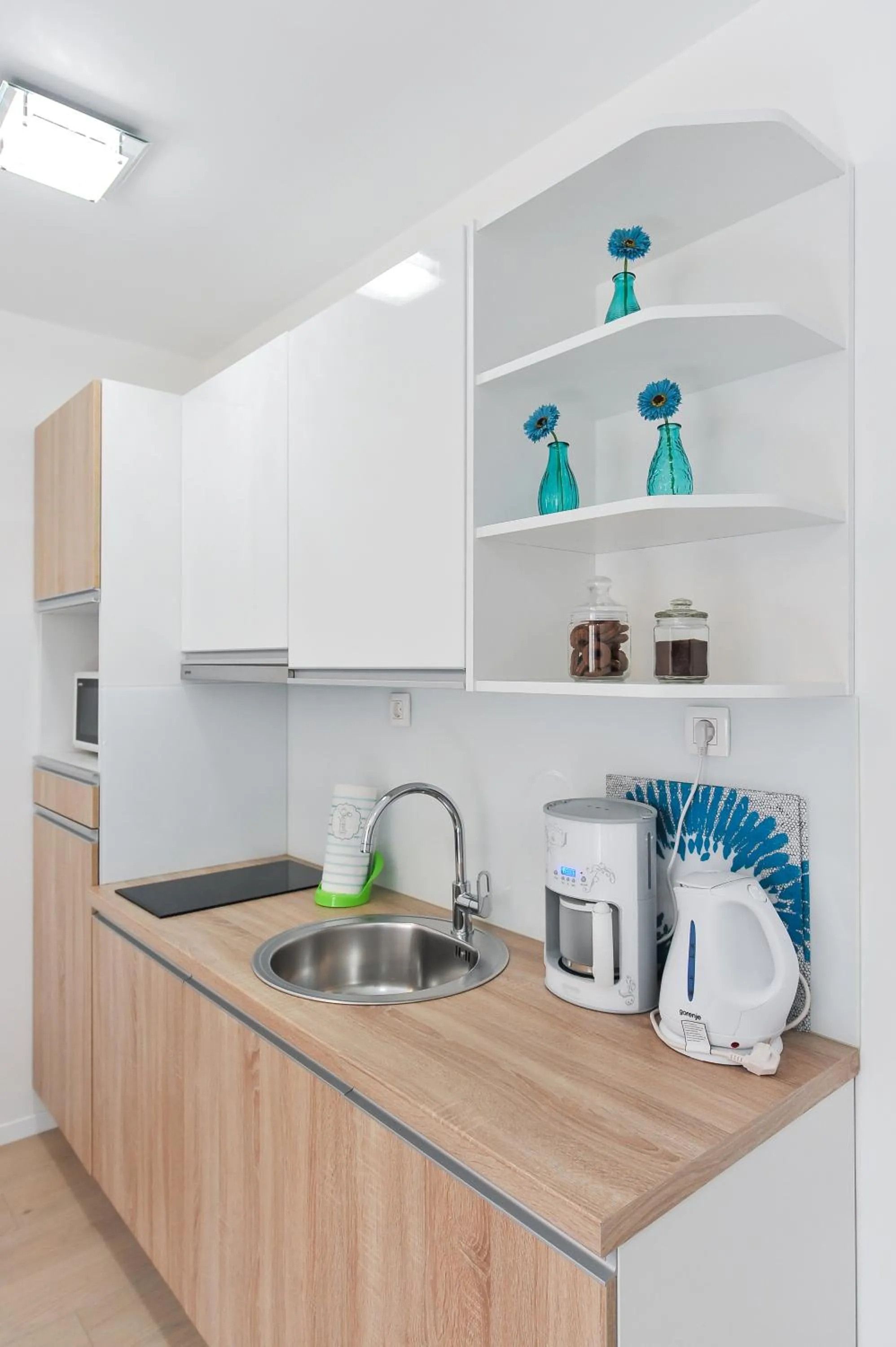 Kitchen or kitchenette in Luka Residence Apartments