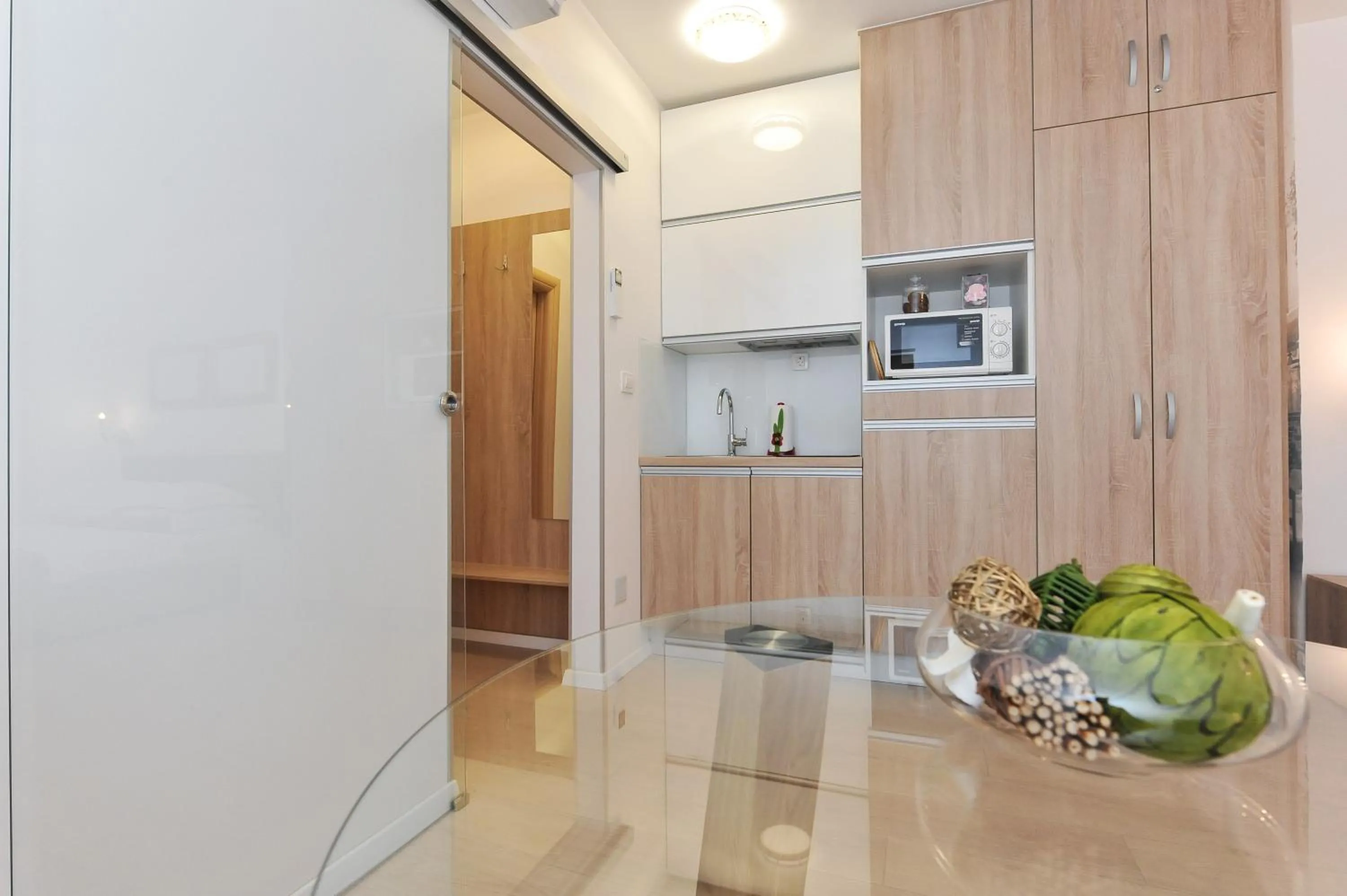 Kitchen or kitchenette in Luka Residence Apartments