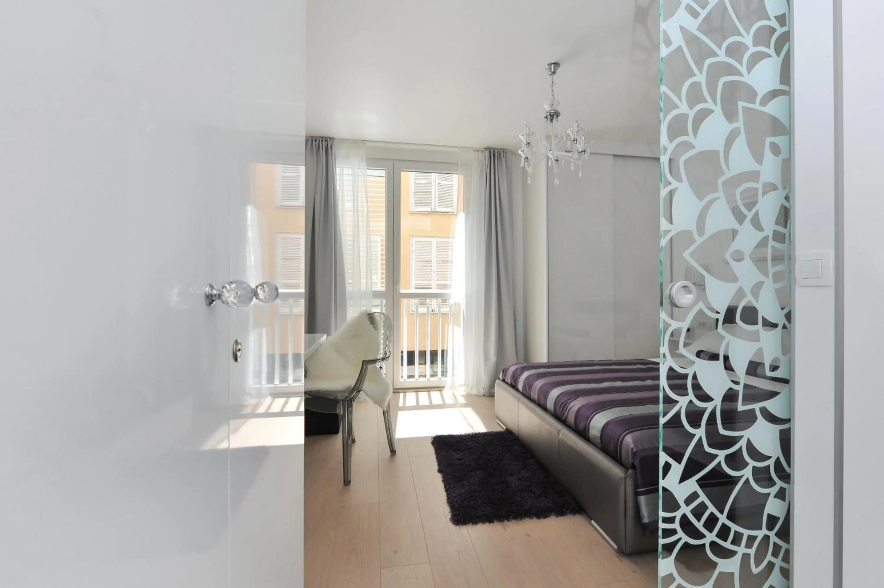 Bed in Luka Residence Apartments