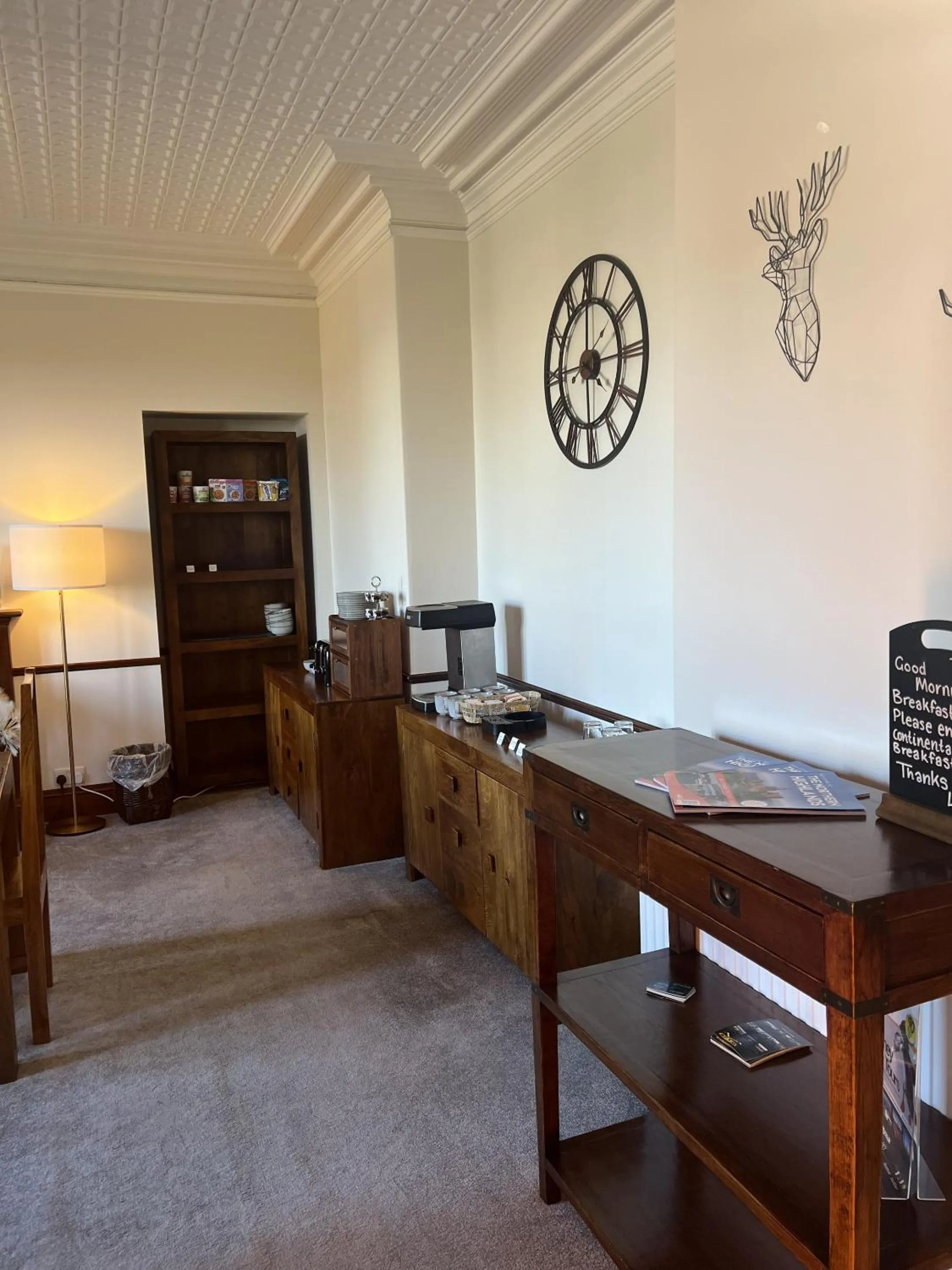 Dining area in Springfield guest house
