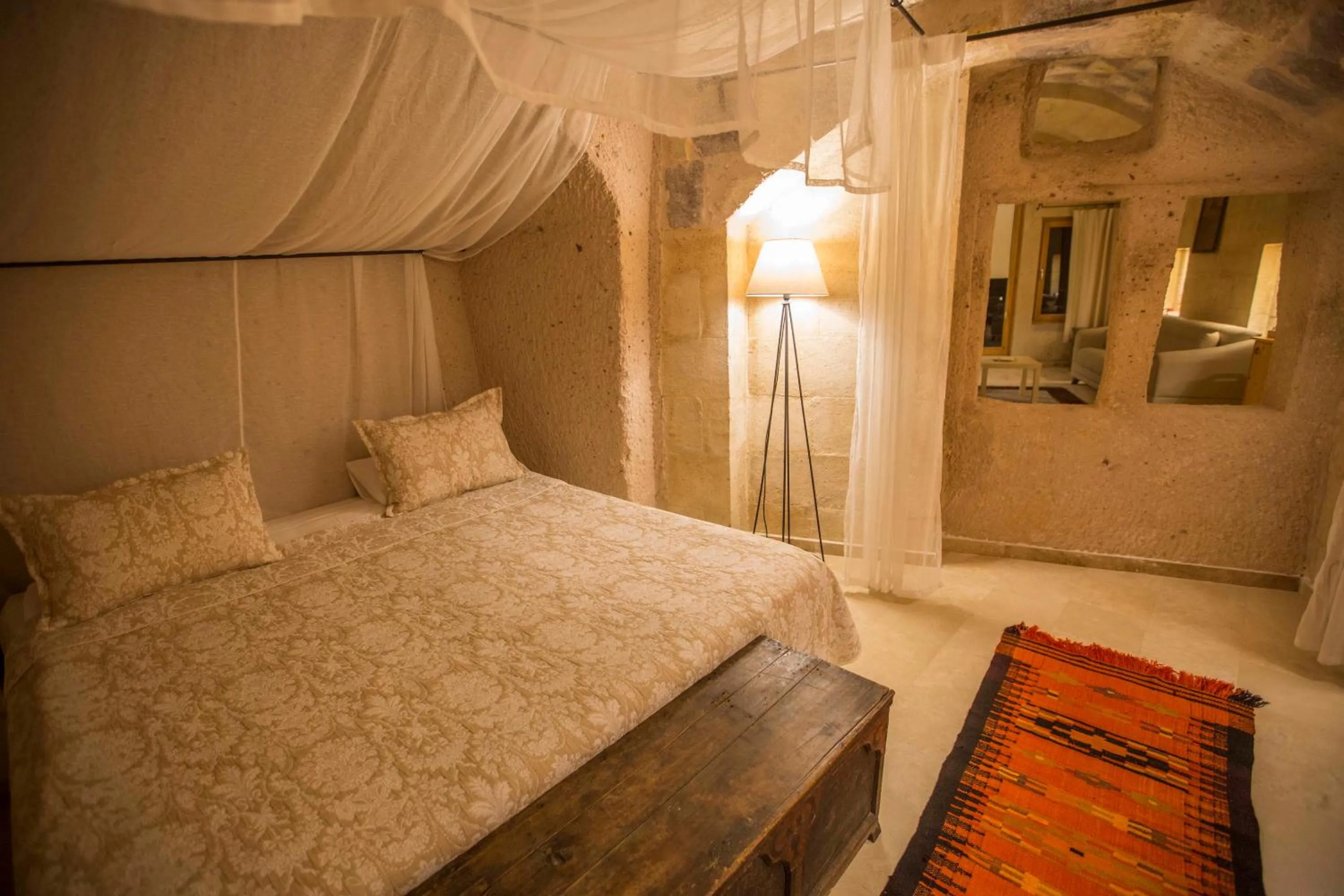 Garden, Bed in Kistar Cave Hotel