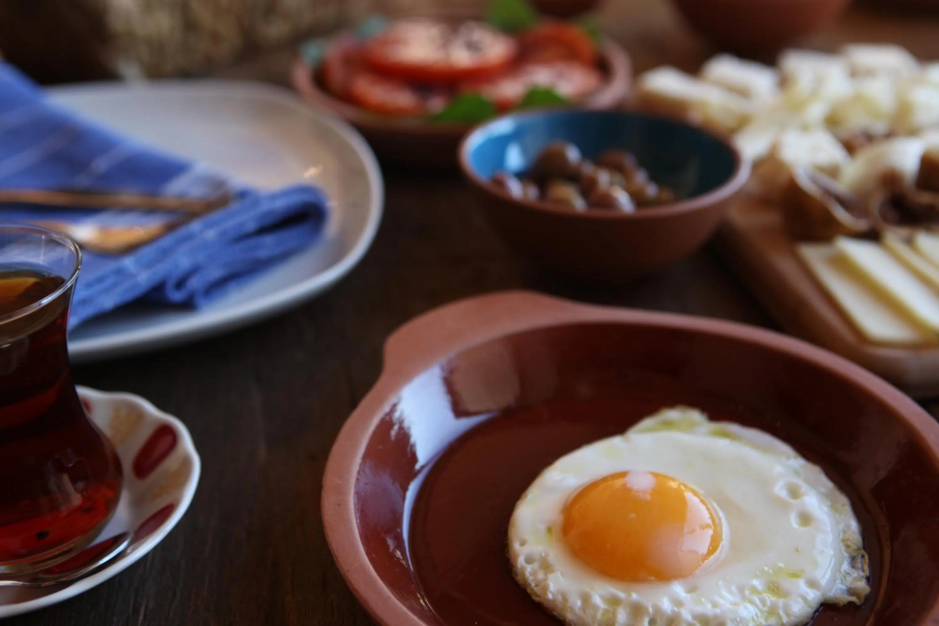 Breakfast in Kistar Cave Hotel
