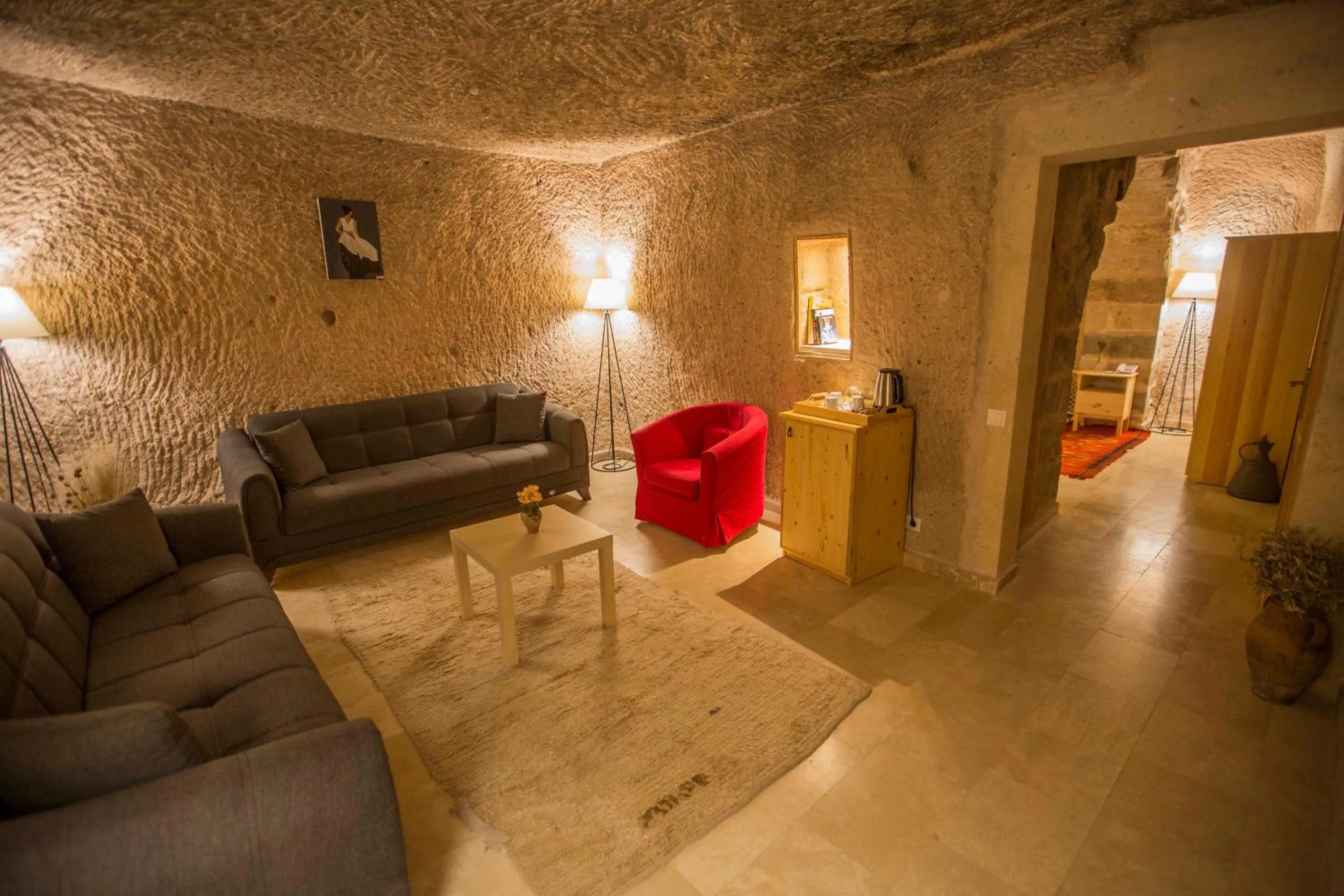 Garden in Kistar Cave Hotel