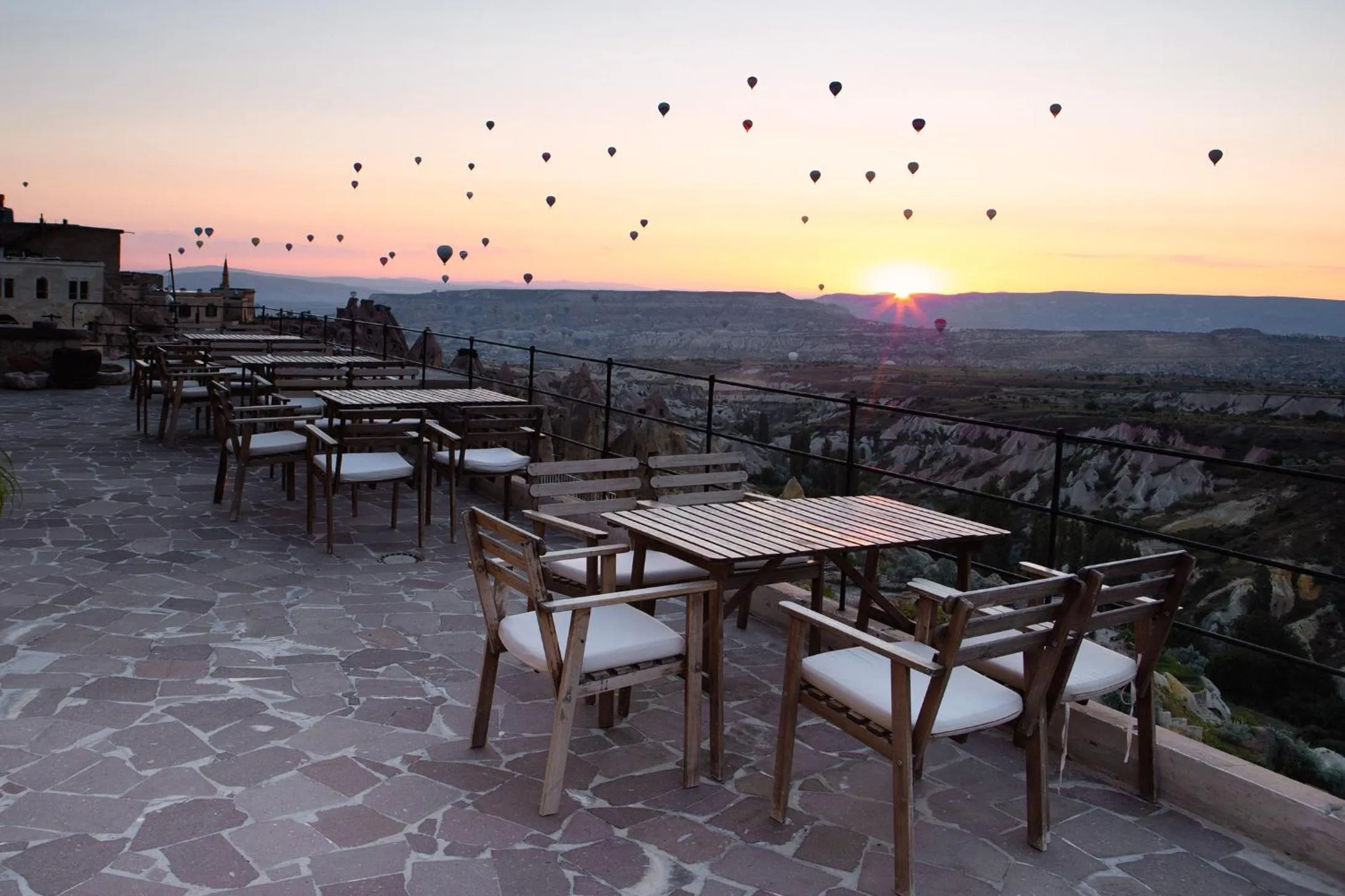 Property building in Kistar Cave Hotel