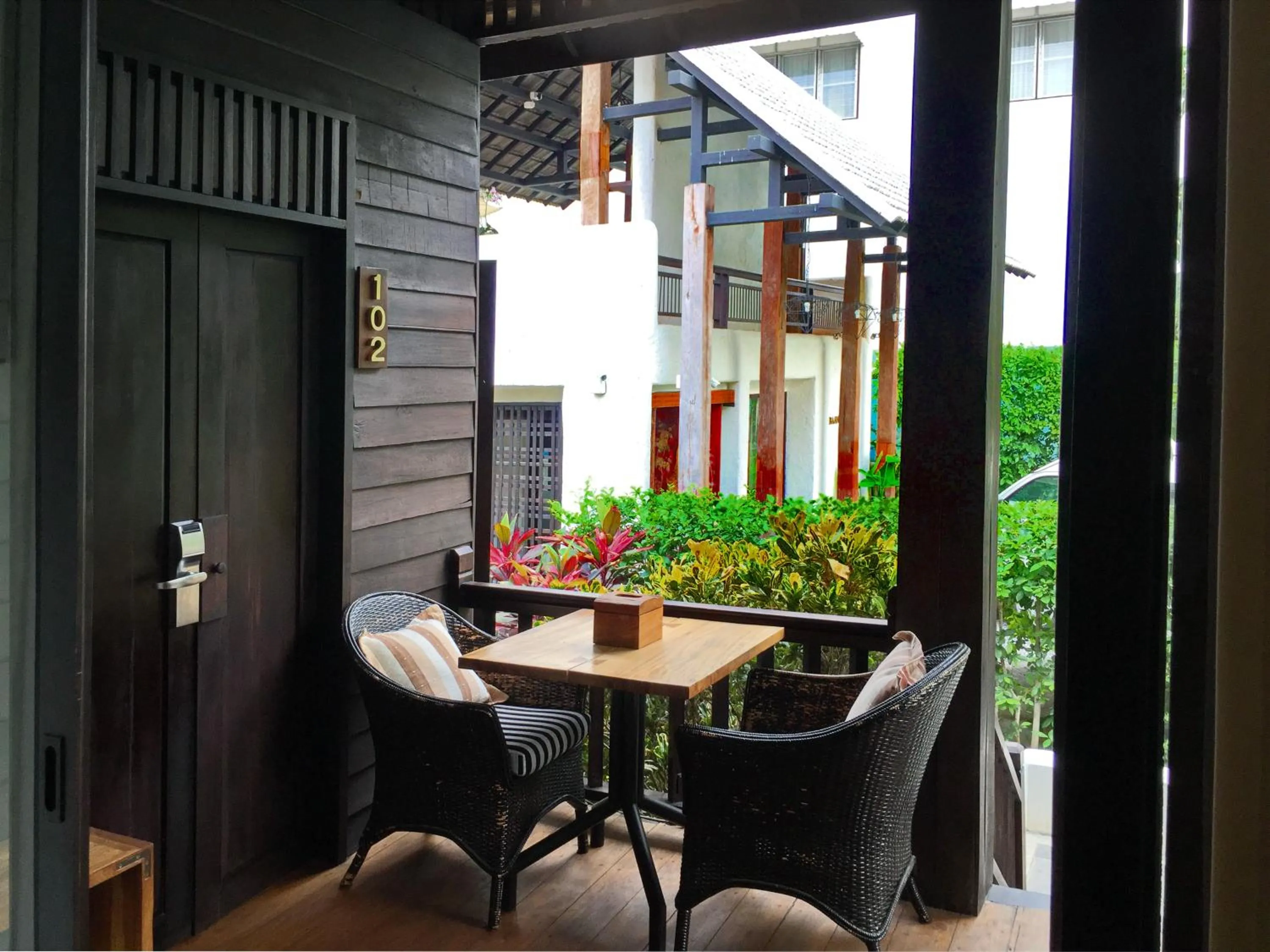 Balcony/Terrace in Baan Saen Fang Chiang Mai