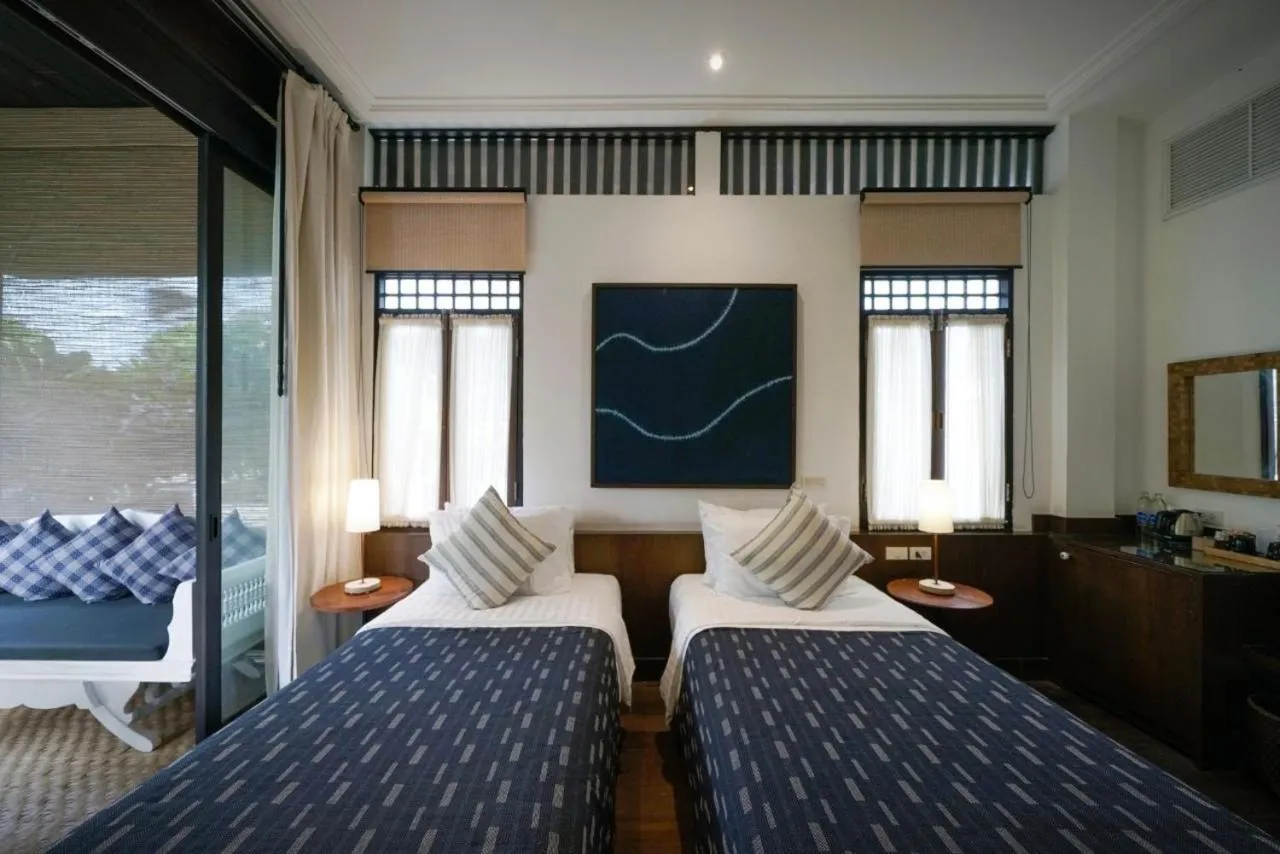 Bed in Baan Saen Fang Chiang Mai