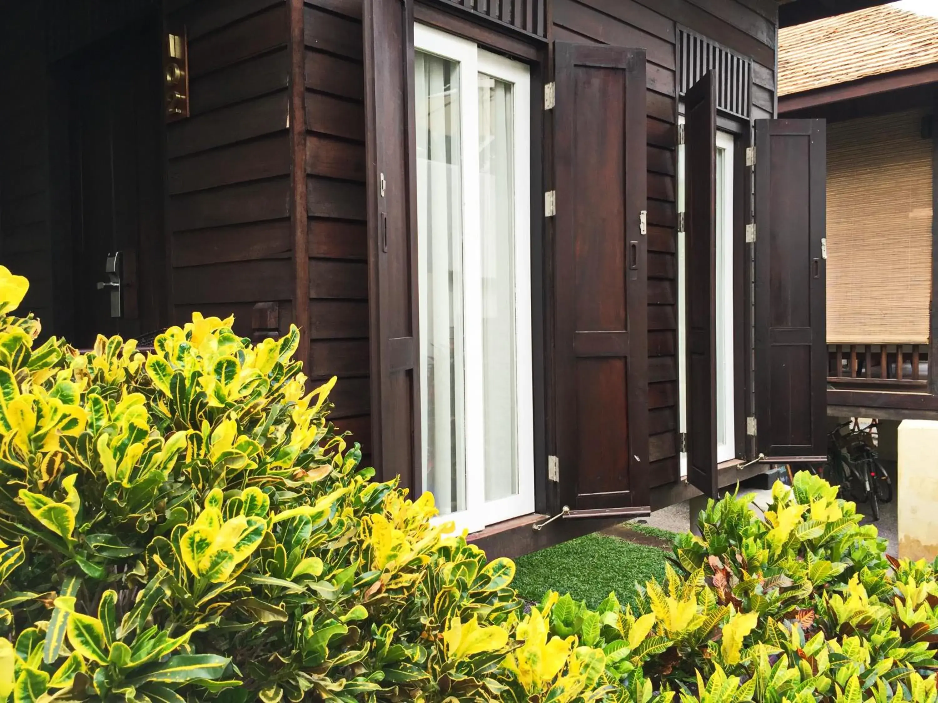 Garden view in Baan Saen Fang Chiang Mai Garden view in Baan Saen Fang Chiang Mai