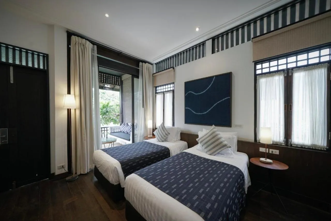 Bed in Baan Saen Fang Chiang Mai