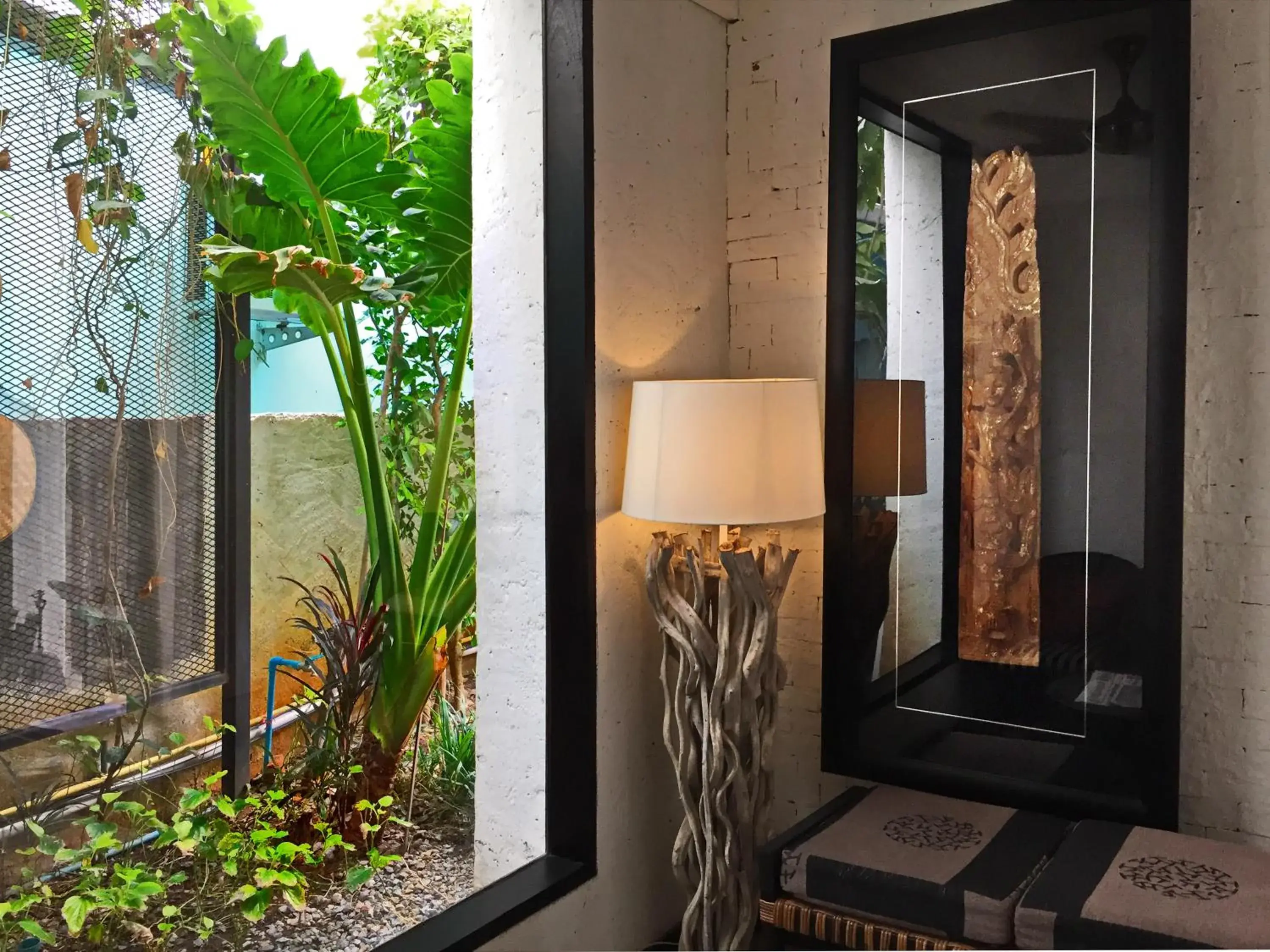 Lobby or reception in Baan Saen Fang Chiang Mai Lobby or reception in Baan Saen Fang Chiang Mai