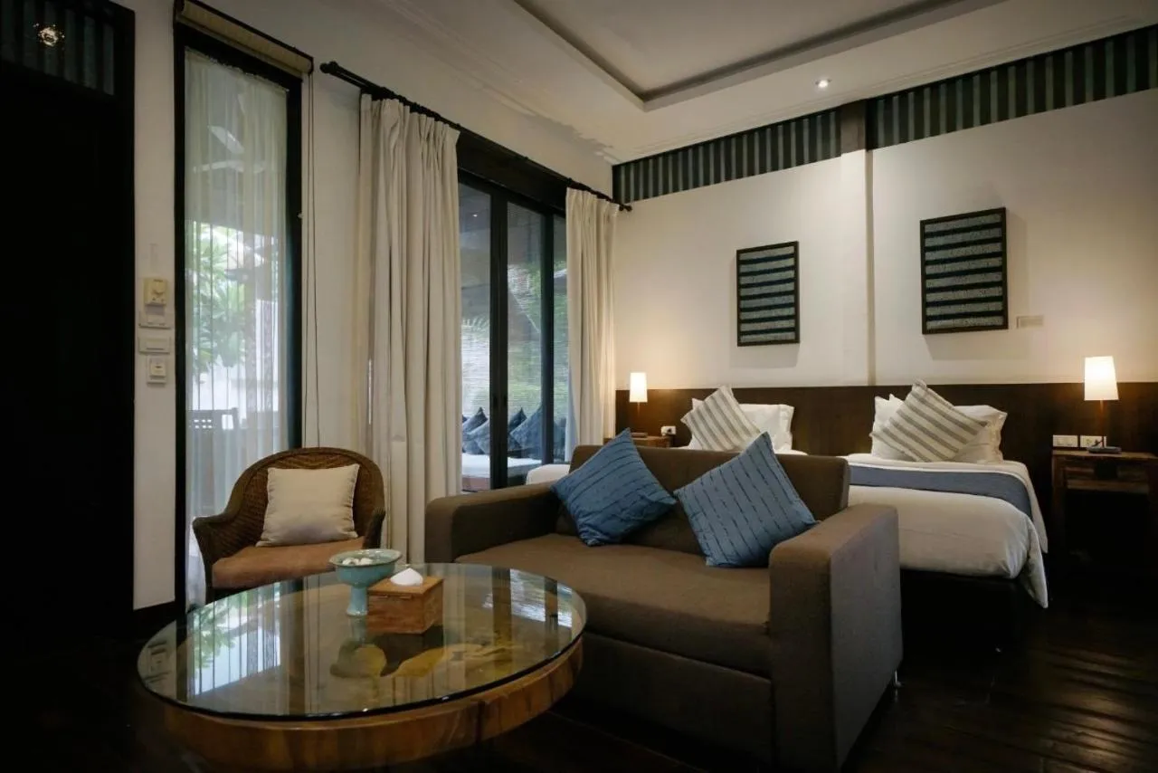 Bed in Baan Saen Fang Chiang Mai