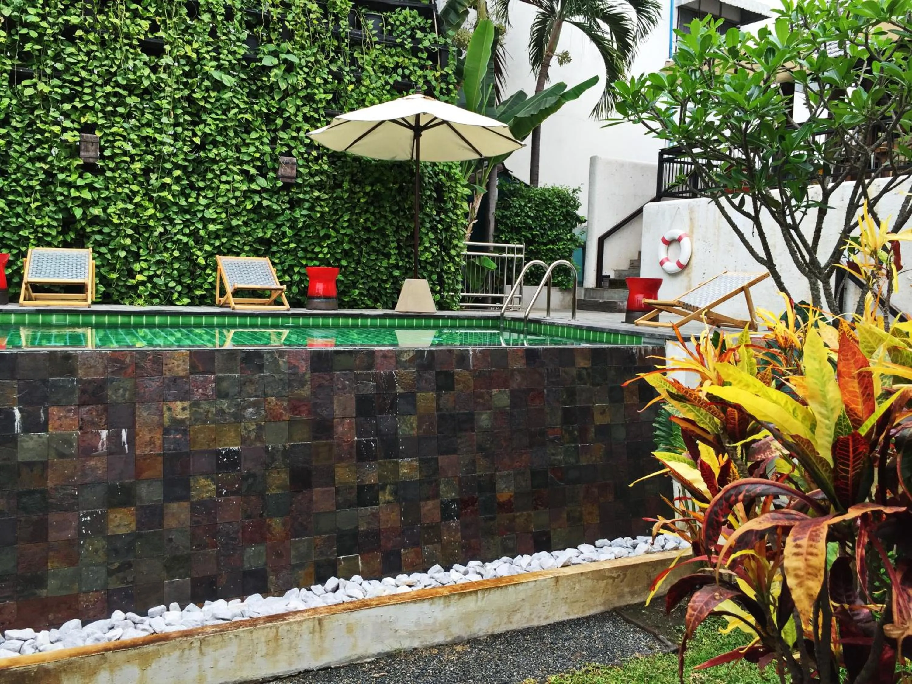 Swimming pool in Baan Saen Fang Chiang Mai