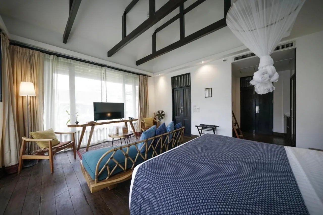 Bed in Baan Saen Fang Chiang Mai