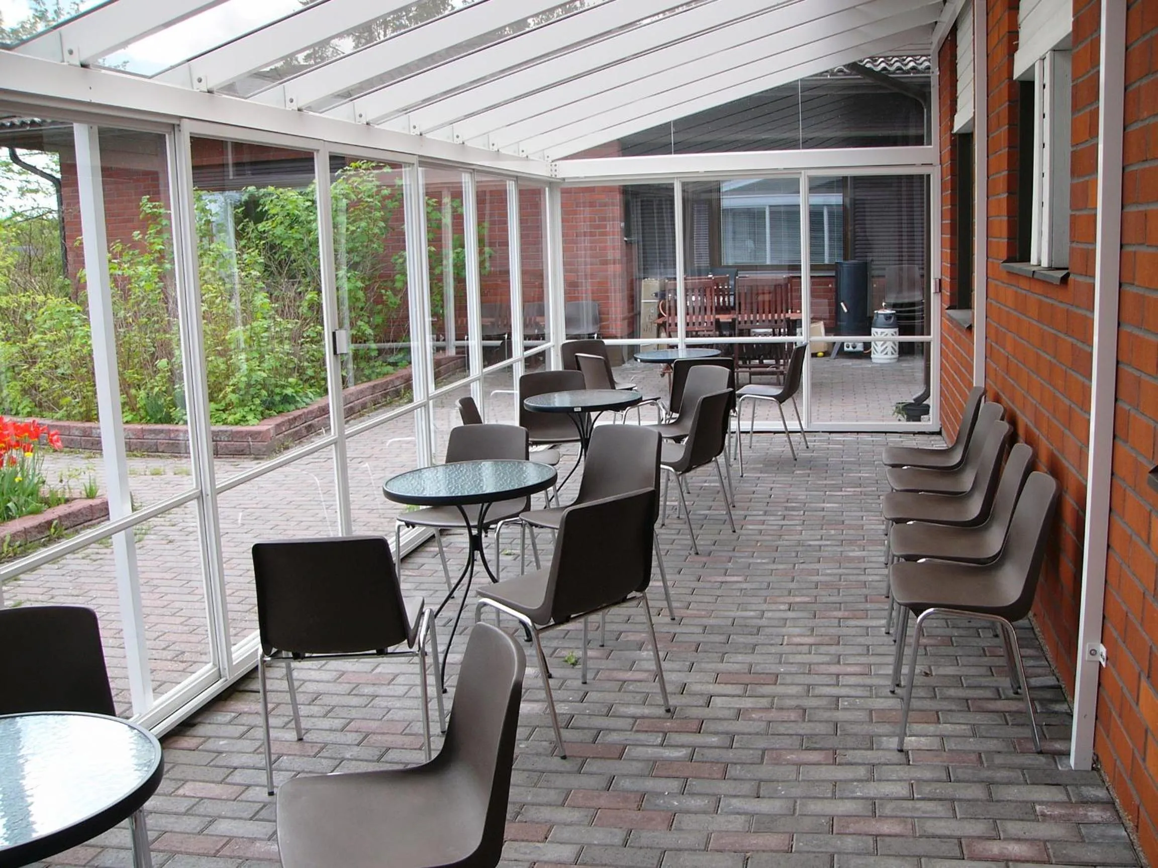 Patio in Hotelli Aliisa