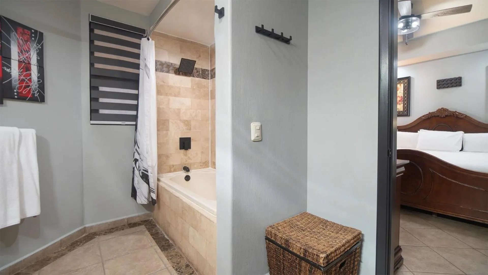 Bed in Las Palomas Beach & Golf Resort