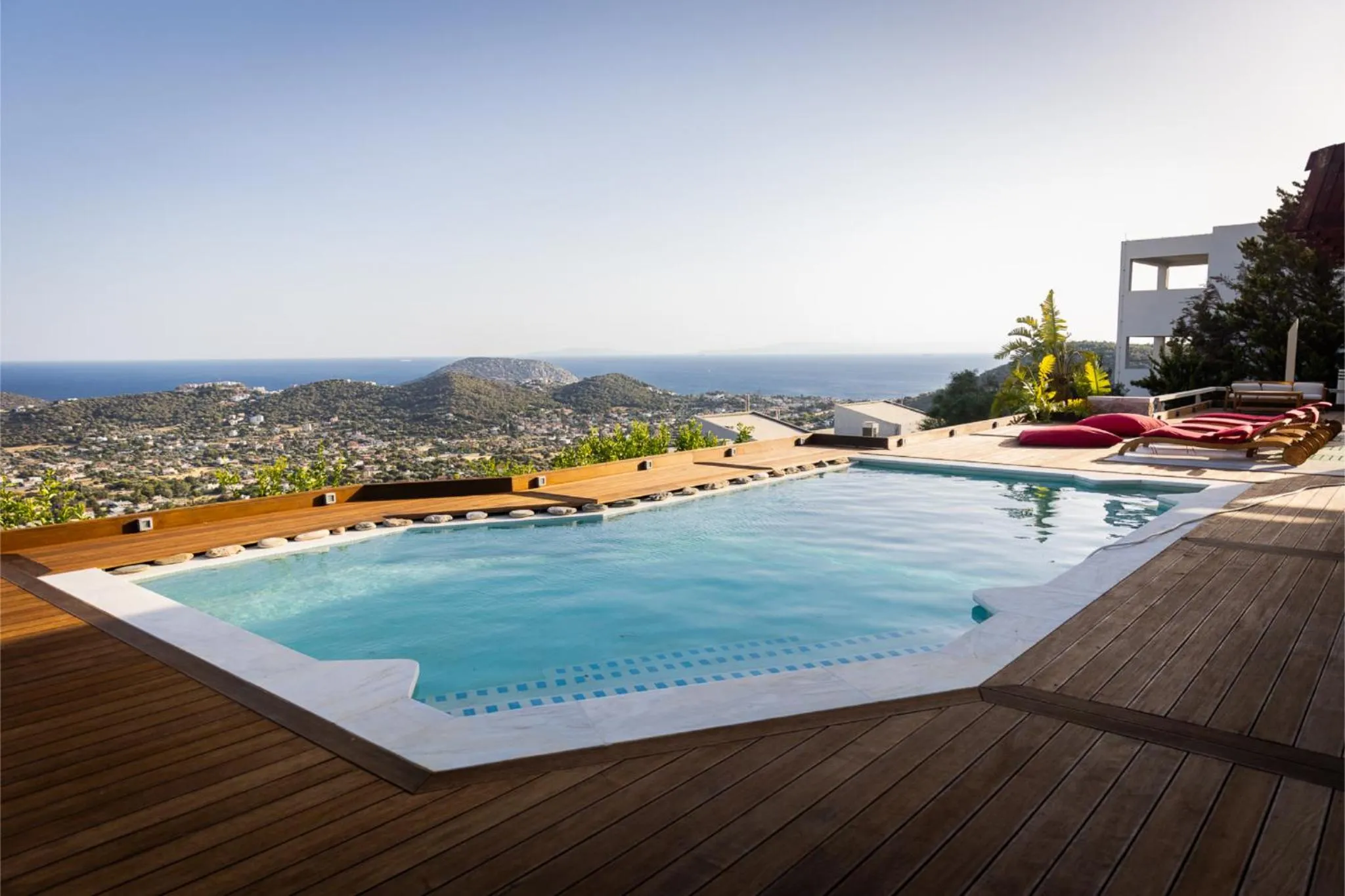 Natural landscape in Villa TakeOff Saronida