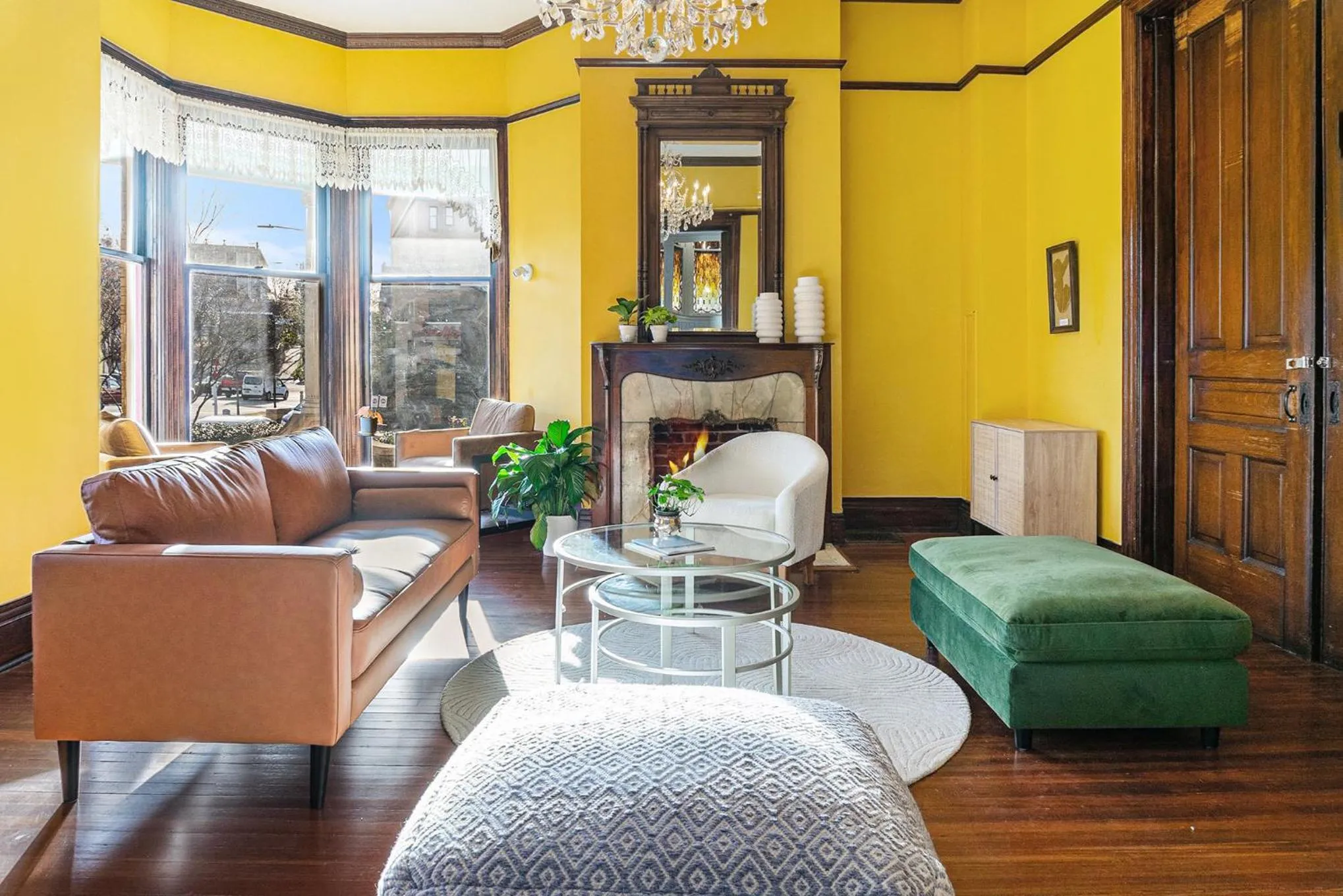Living room in Hassinger Daniels Guest House