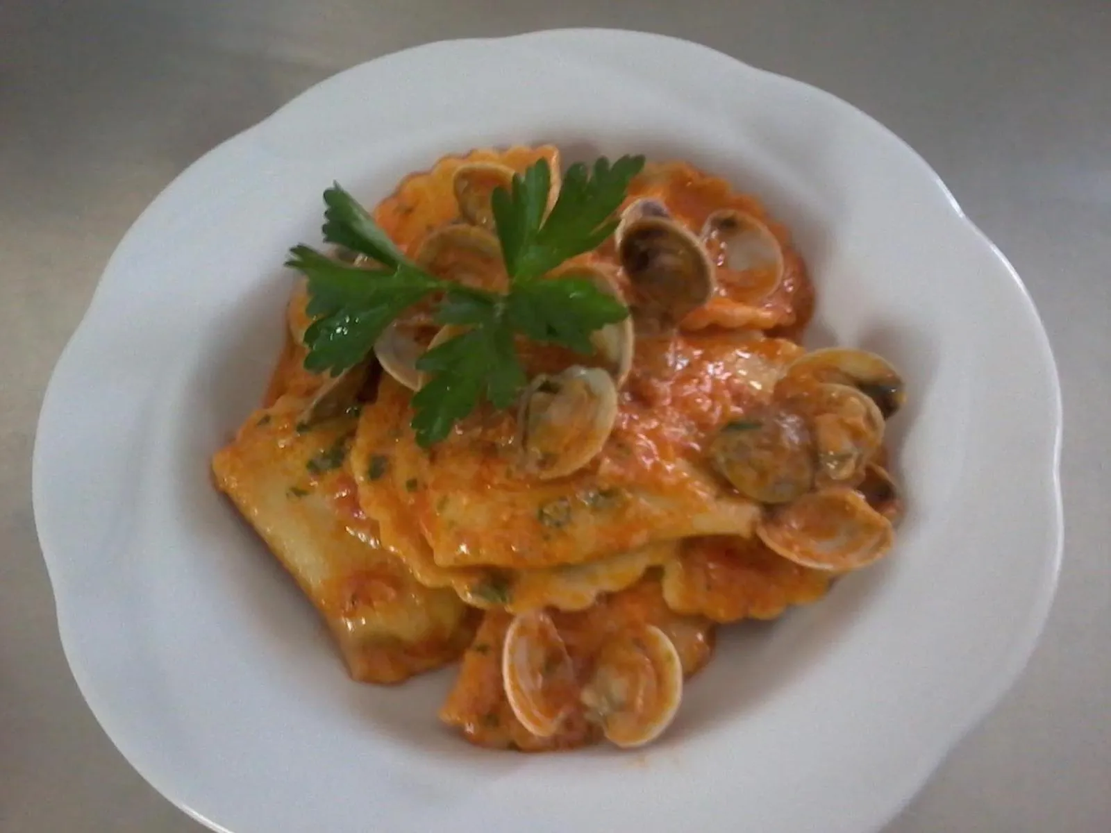 Food close-up in Hotel Oria