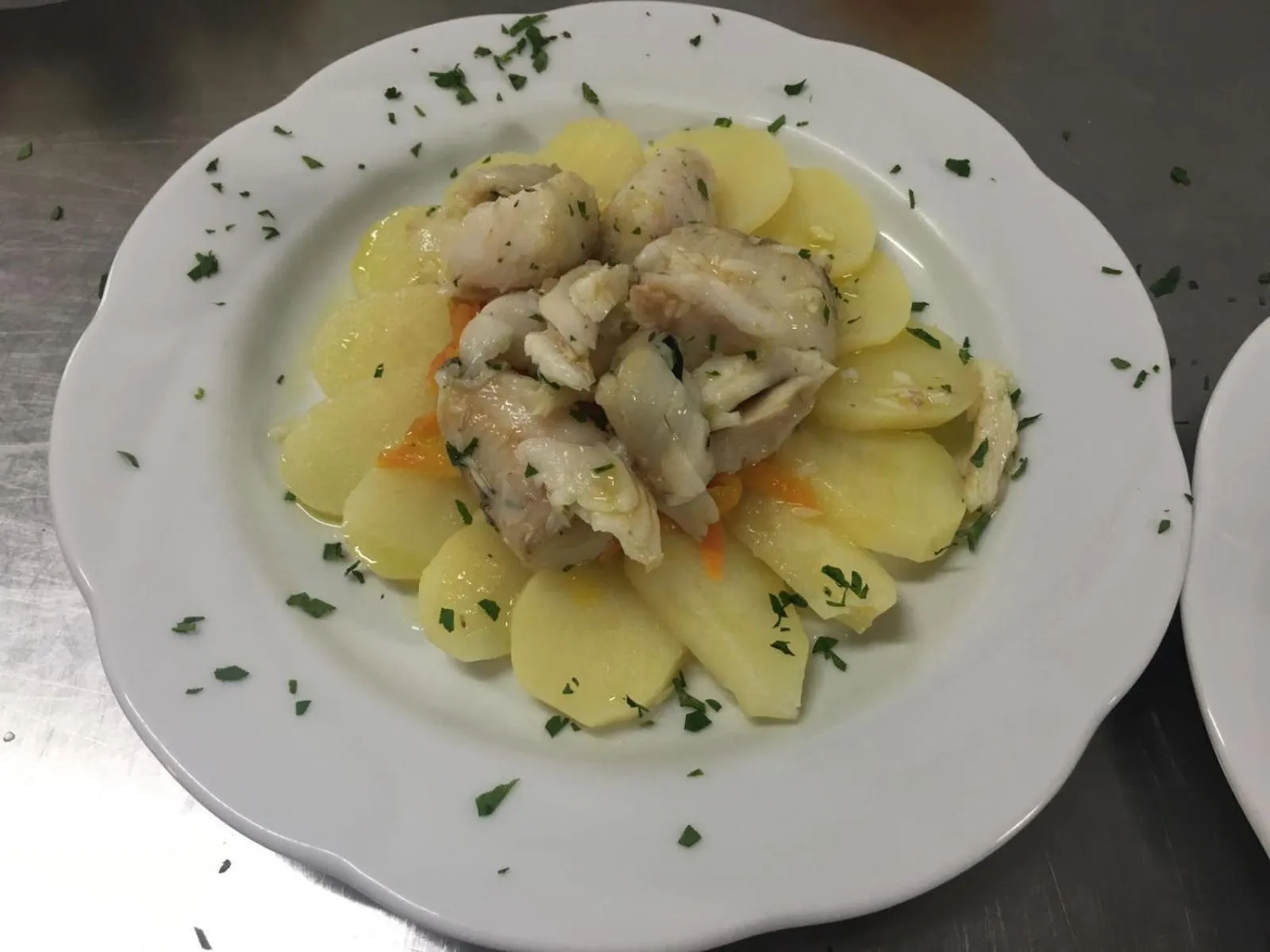 Food close-up in Hotel Oria