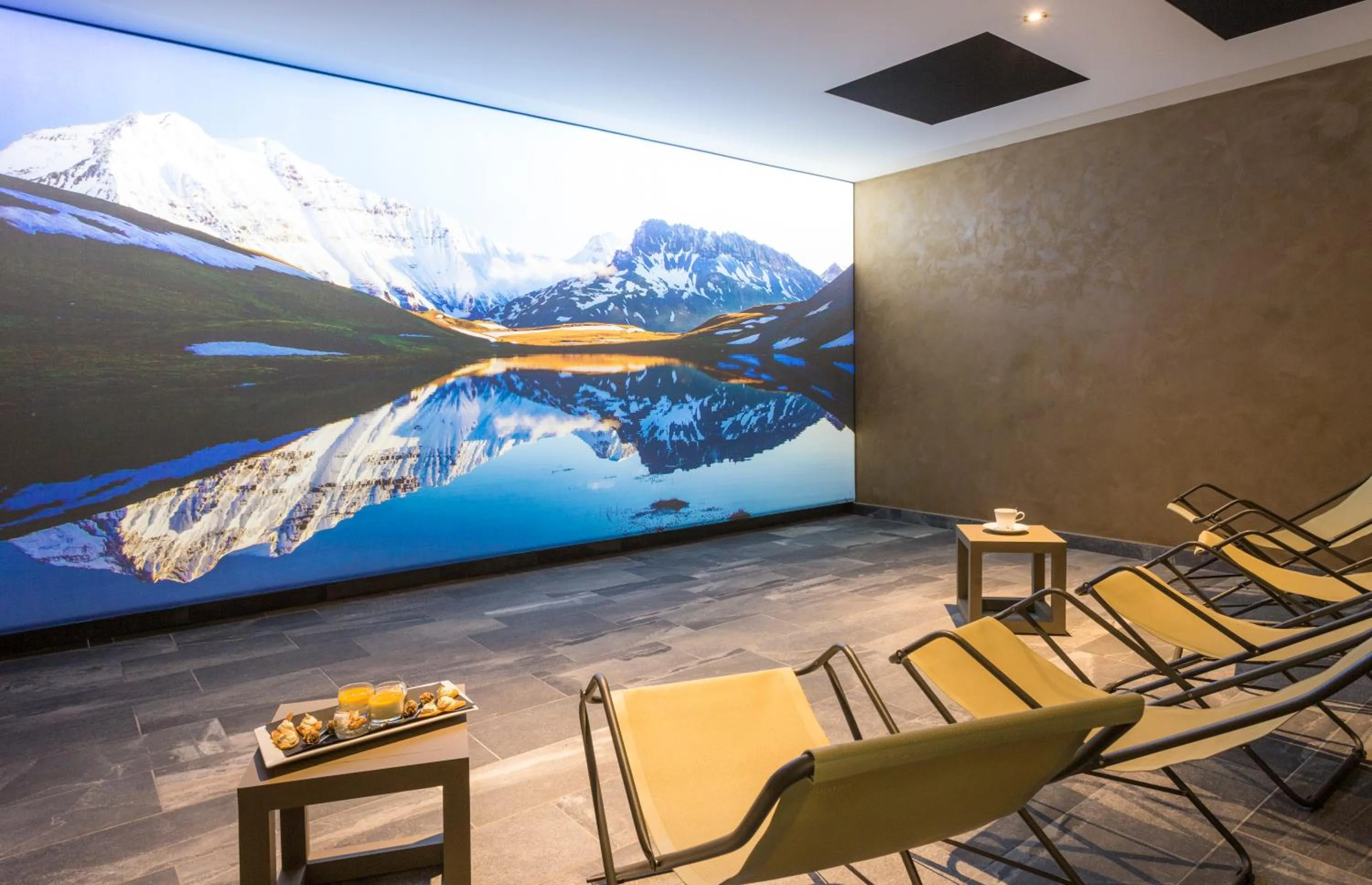 Sauna in Hôtel Saint Charles Val Cenis