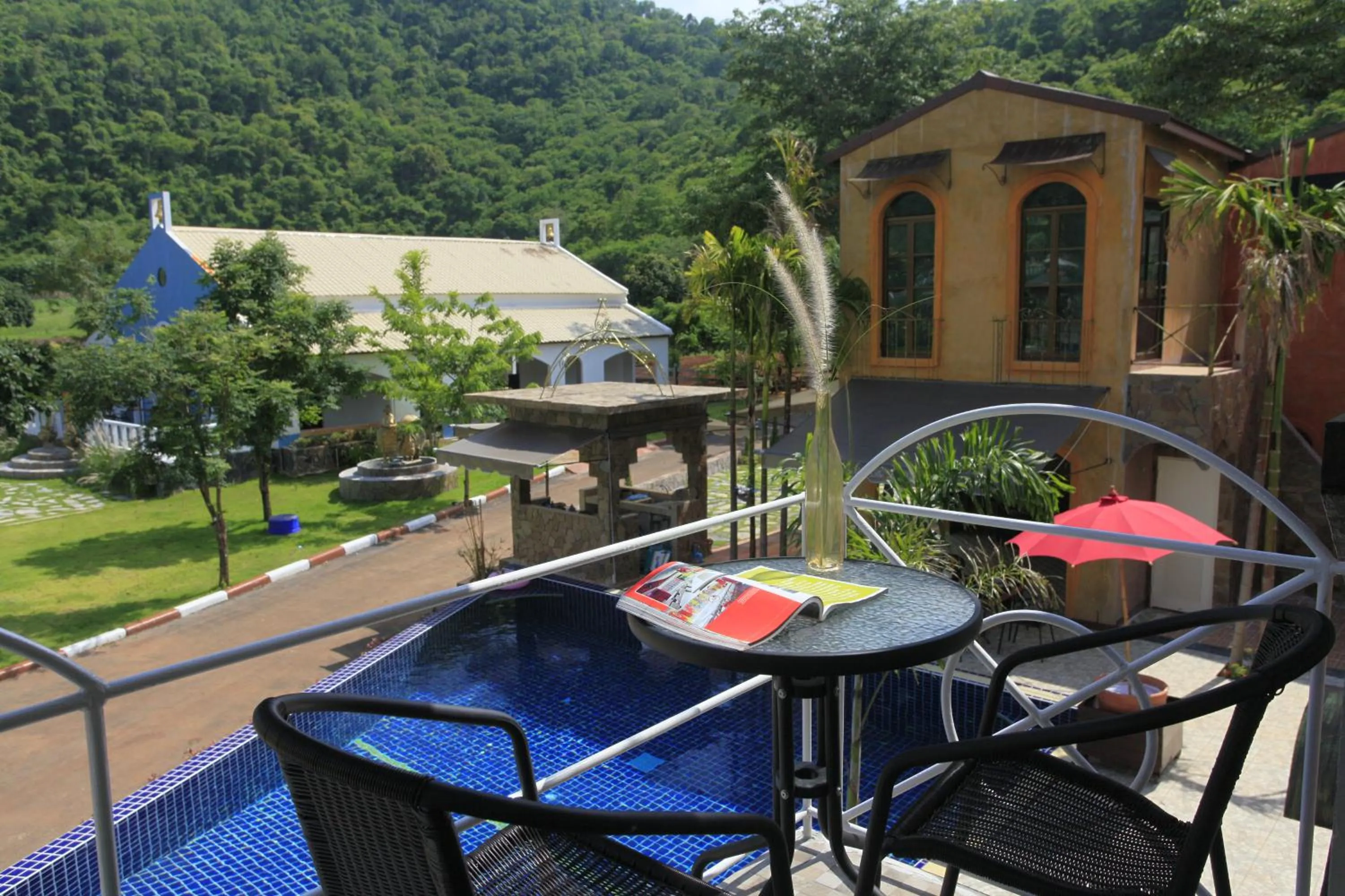 Mountain view in Ville De La Vie Khao Yai