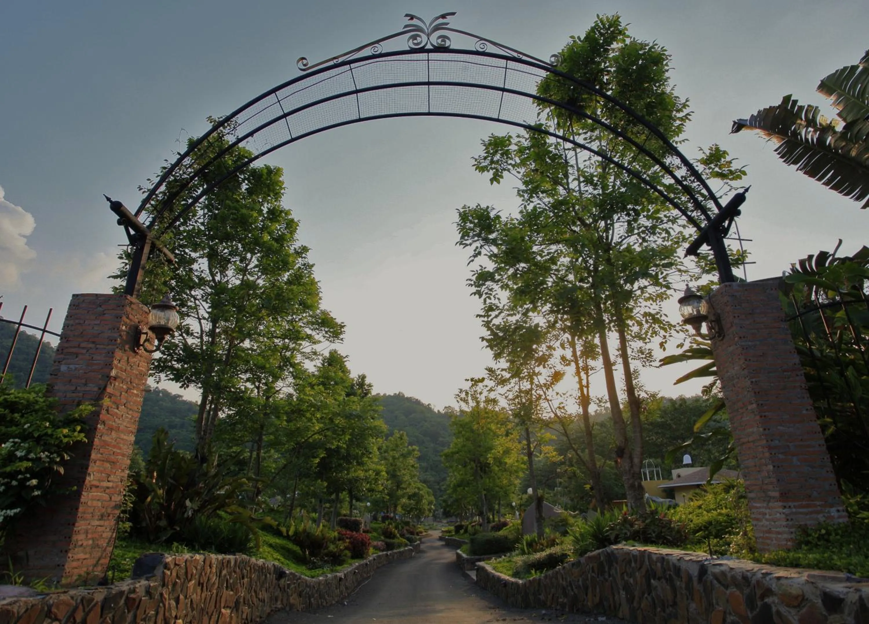 Garden view in Ville De La Vie Khao Yai