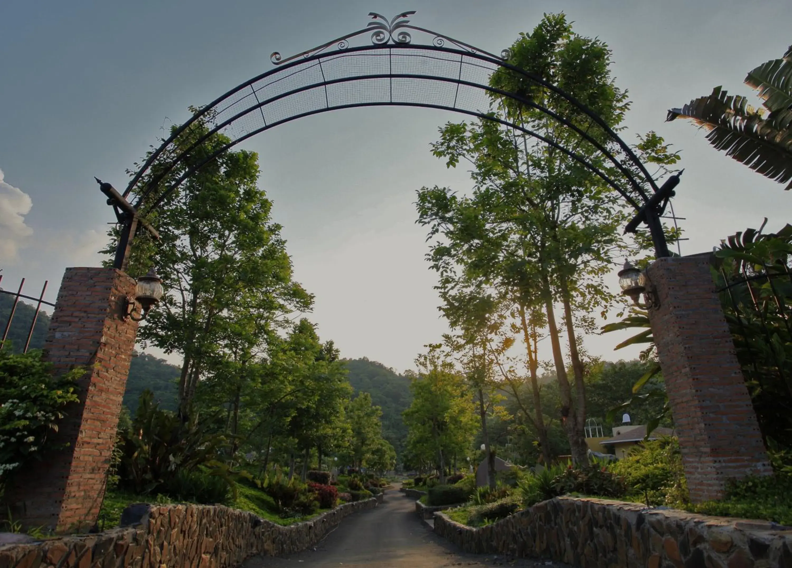 Garden view in Ville De La Vie Khao Yai Garden view in Ville De La Vie Khao Yai