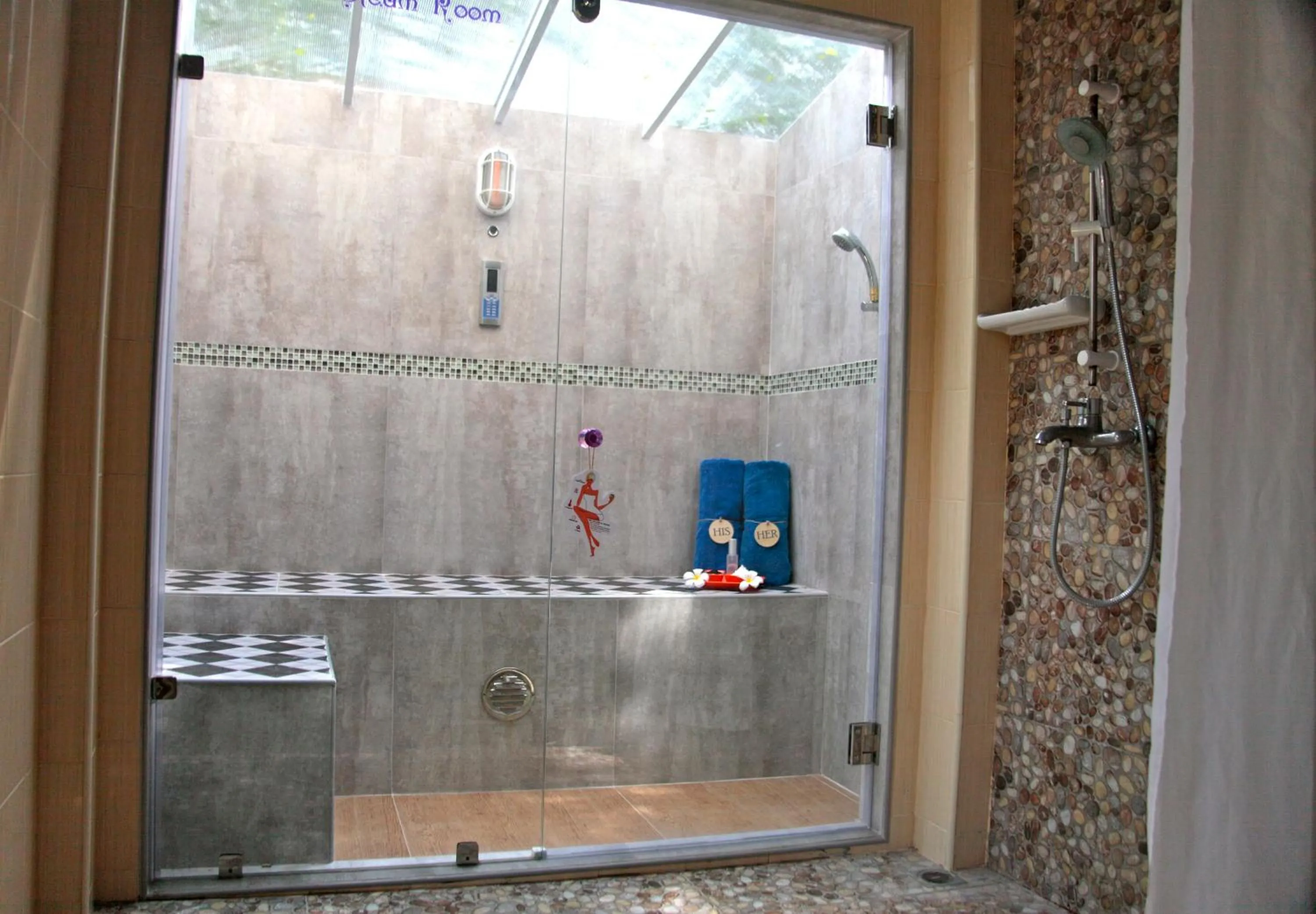 Steam room in Ville De La Vie Khao Yai