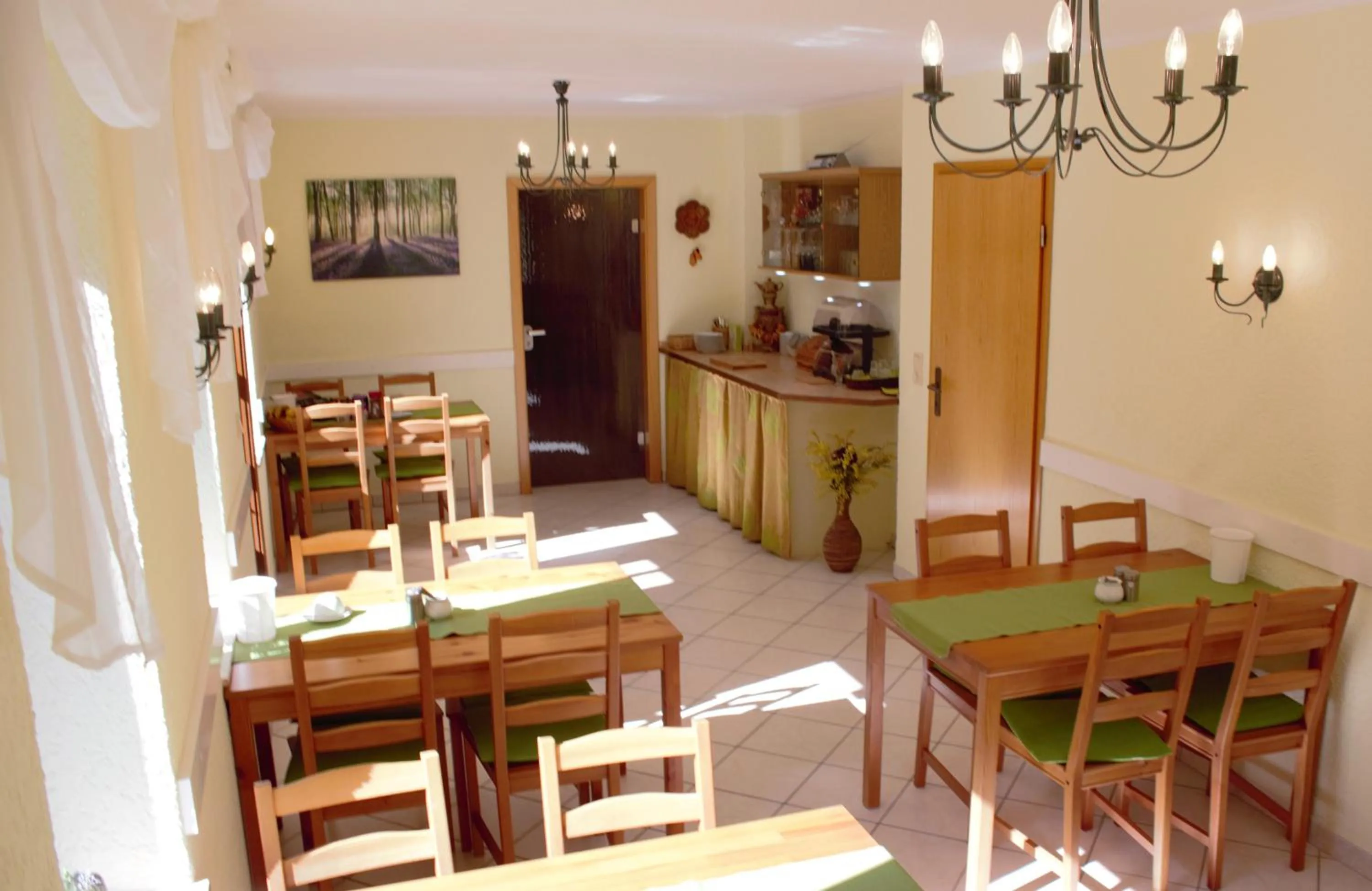 Dining area in Pension Ujut