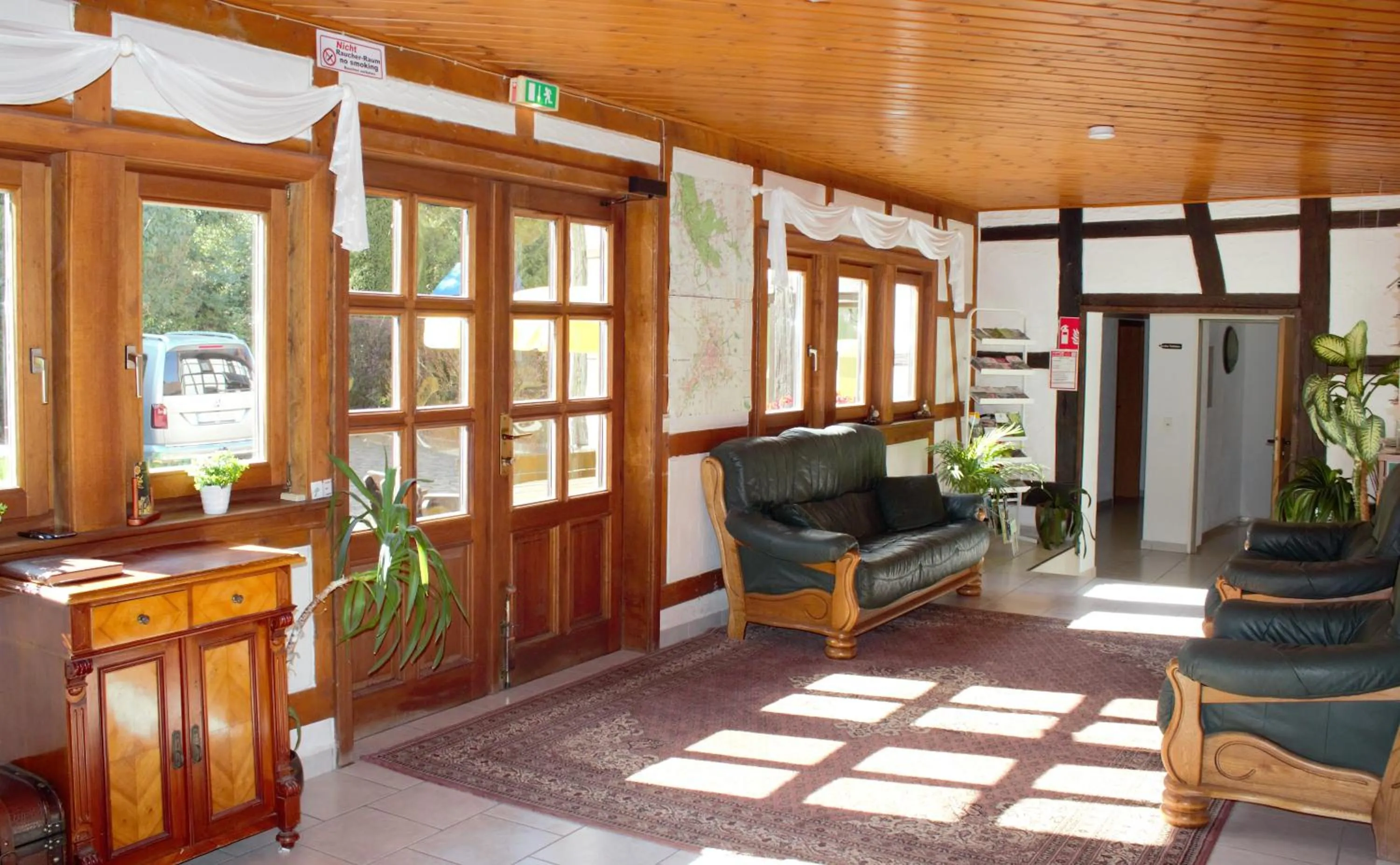 Area and facilities in Pension Ujut