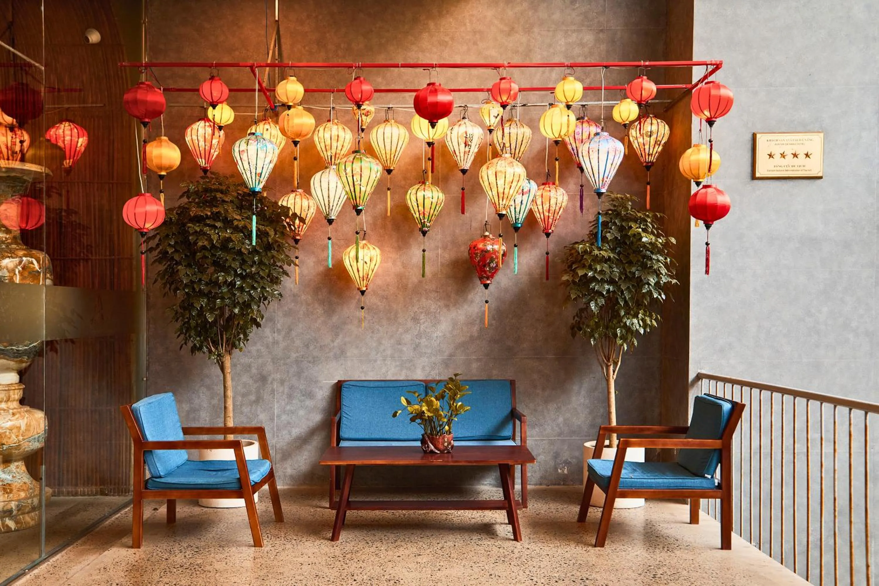 Living room in Avatar Danang Hotel