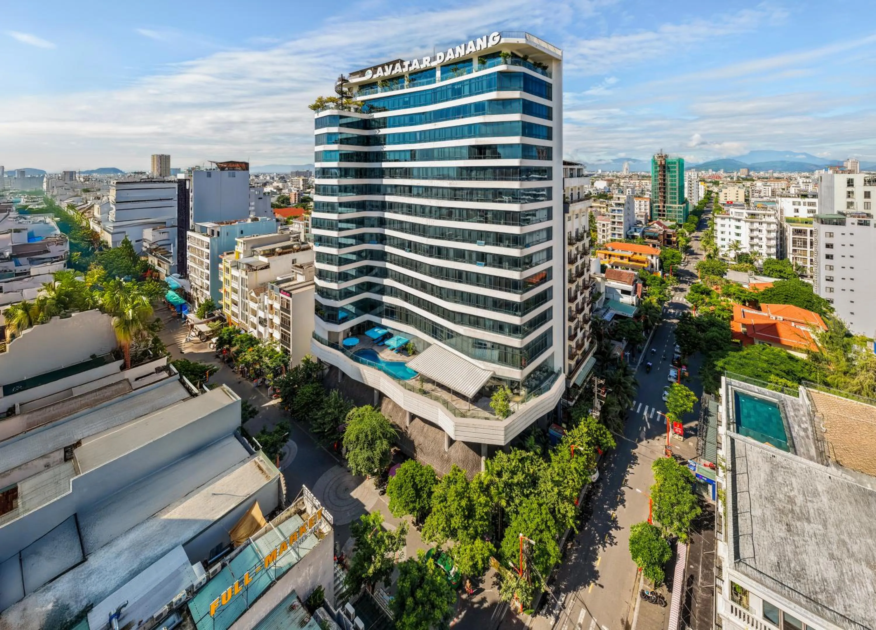 Property building in Avatar Danang Hotel